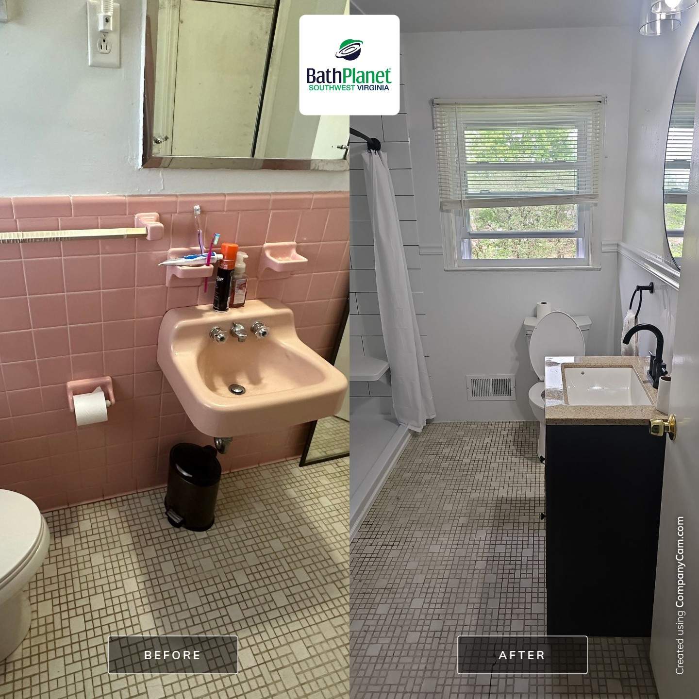 Tub to Shower Conversion by BathPlanet SW Virginia