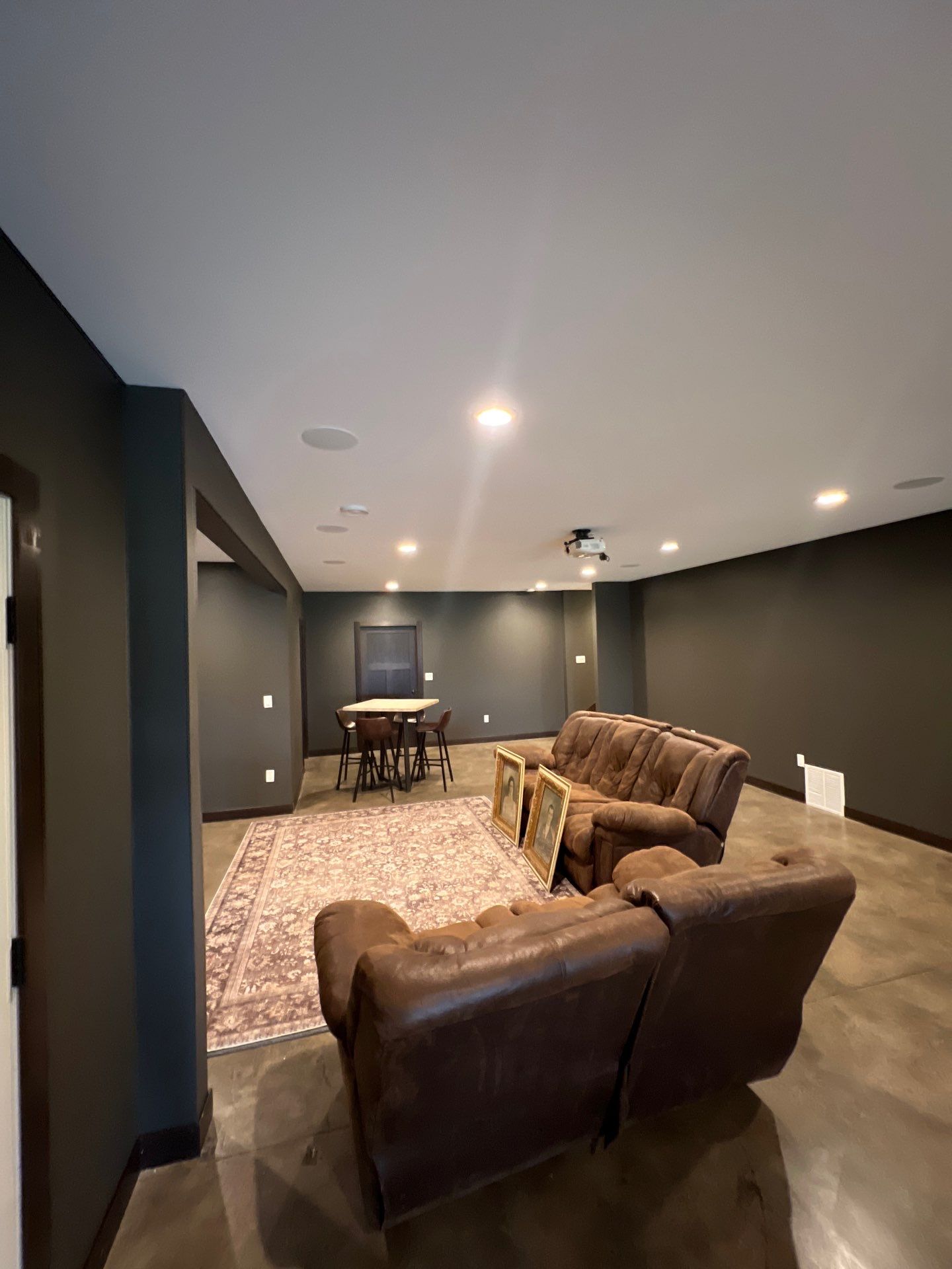 Basement Restoration & Repaint by Grandview Painting