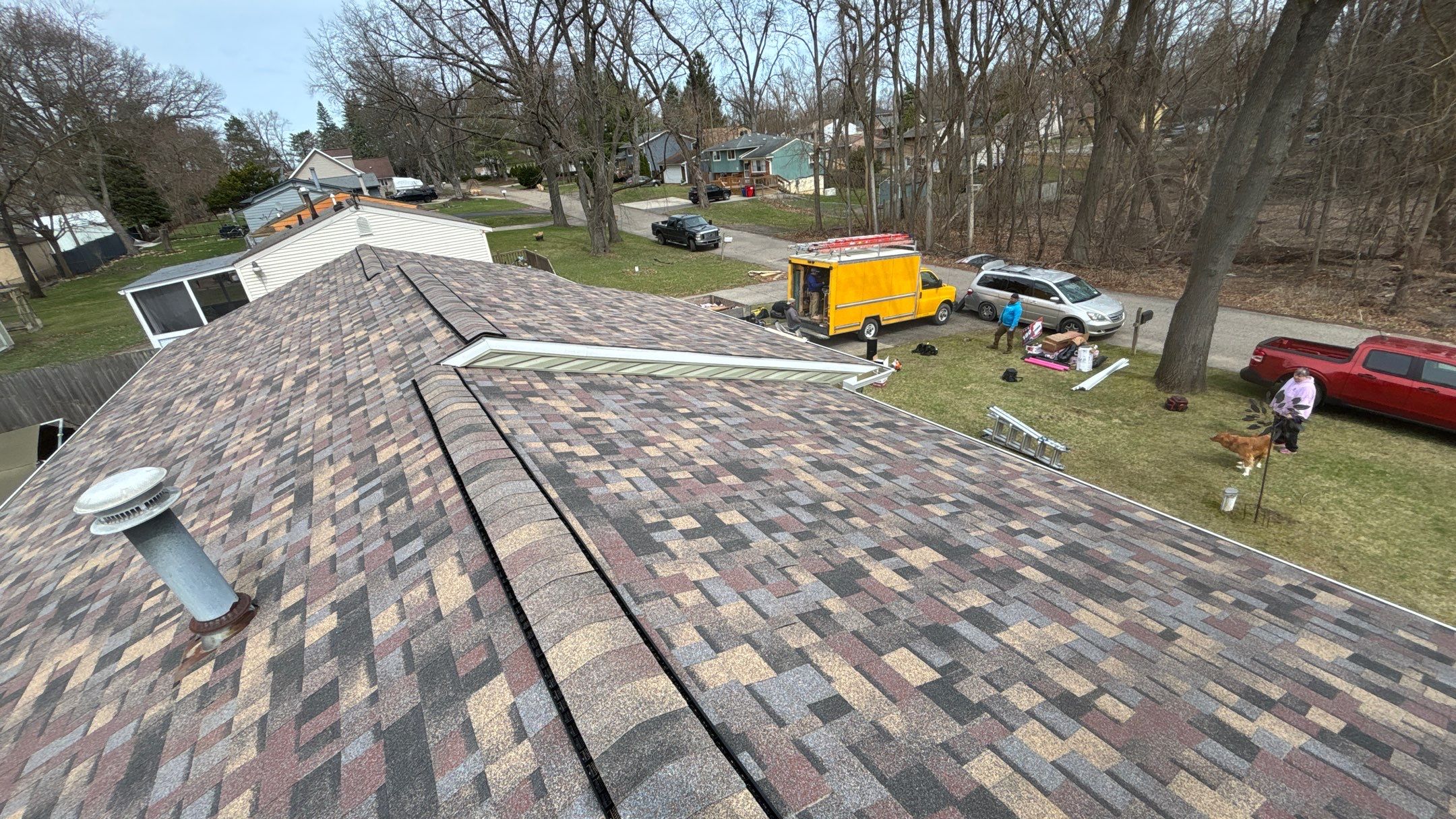 Roof Replacement using Owens Corning Summer Harvest by 180 Contractors