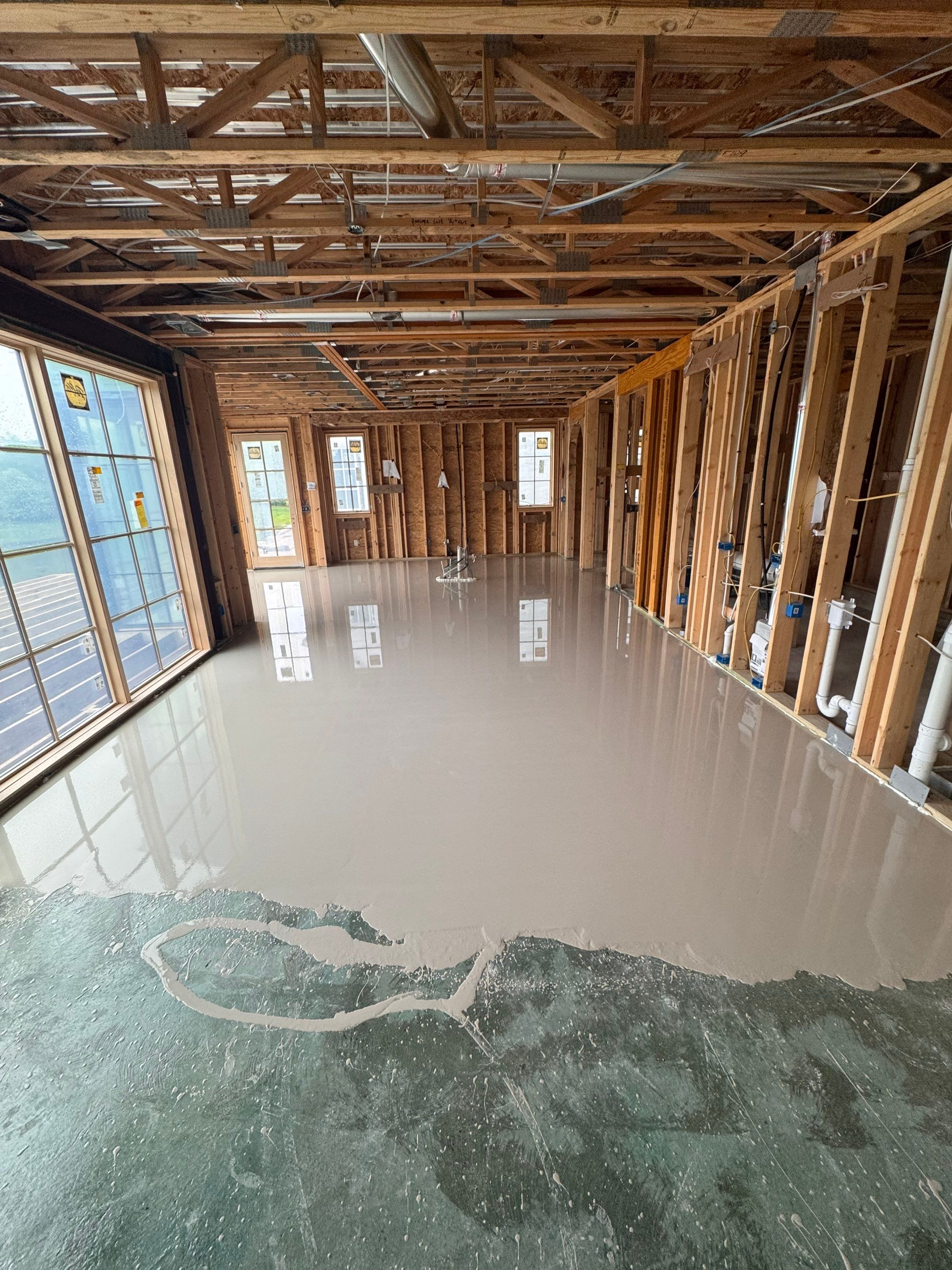 Stunning Ada Brownstone - Custom Staircase, Pattern Floor by RTBaldwin Hardwood Floors