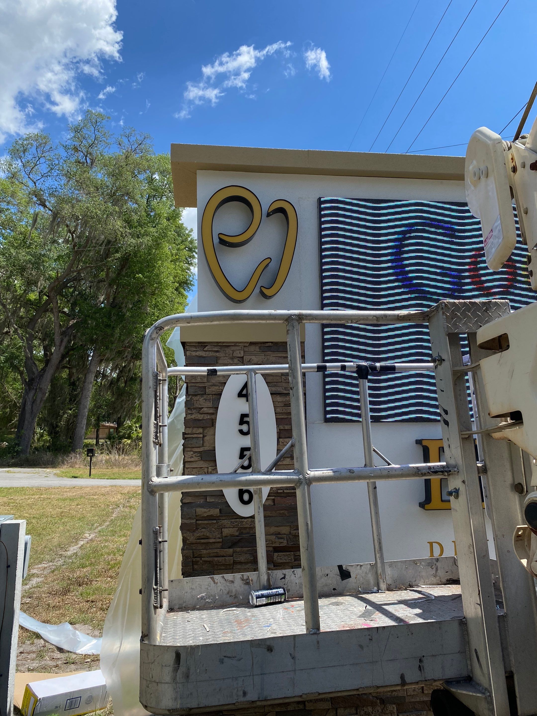 Monument Sign for Elite Dental by SignCrafters