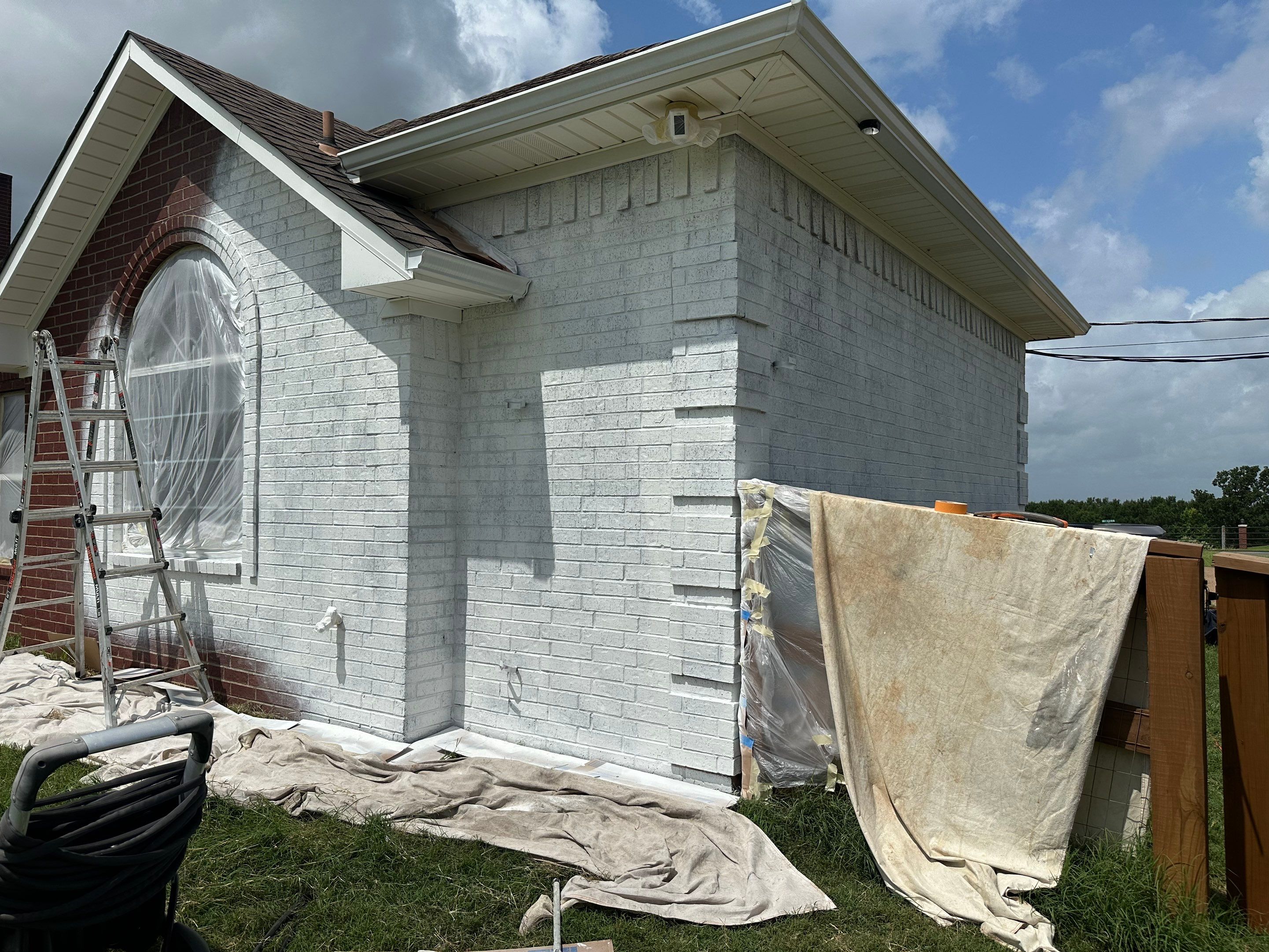 Exterior Transformation in Troup Texas by Quality Coats Painting