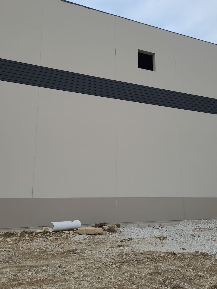 New Construction Precast - Warehouse, Office & Line Striping by Blair Commercial Painting, LLC