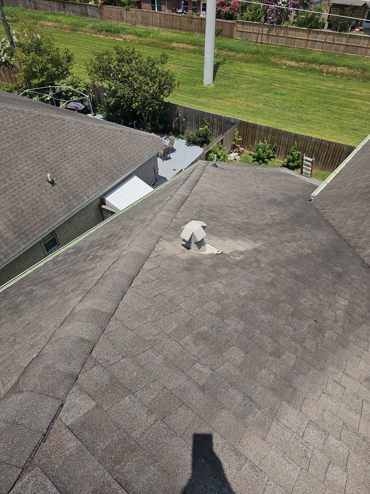 Hail Damage using Owen's Corning Duration (Lifetime) Shingles by Roof Repair Company