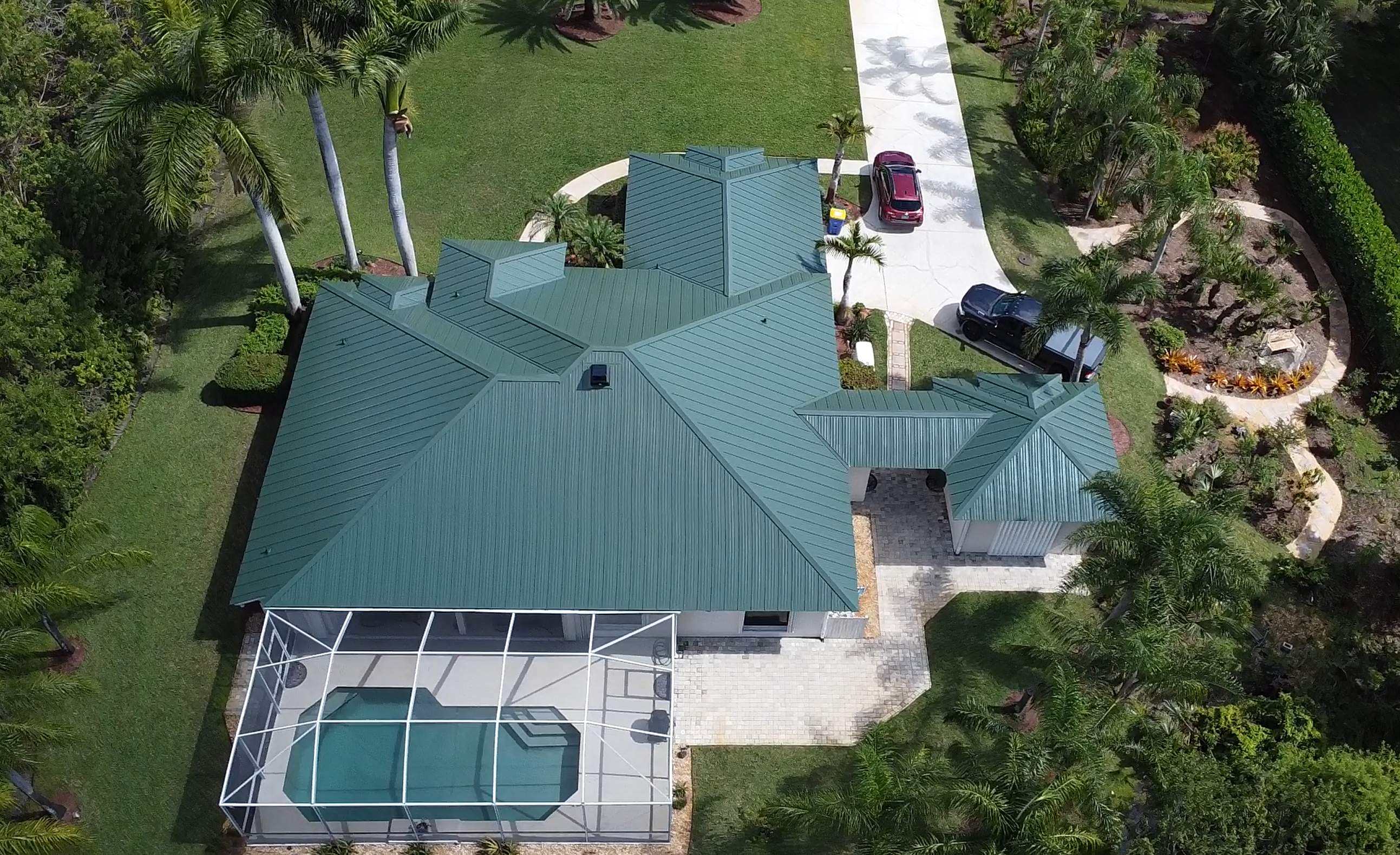 Kynar (Color Coated) Standing Seam Metal Roof Replacement by Sailfish Roofing