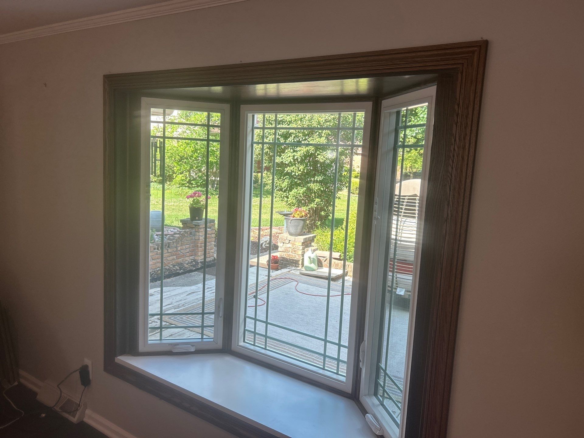 Bay Window Installation in Indianapolis by Merrifield Exteriors, LLC