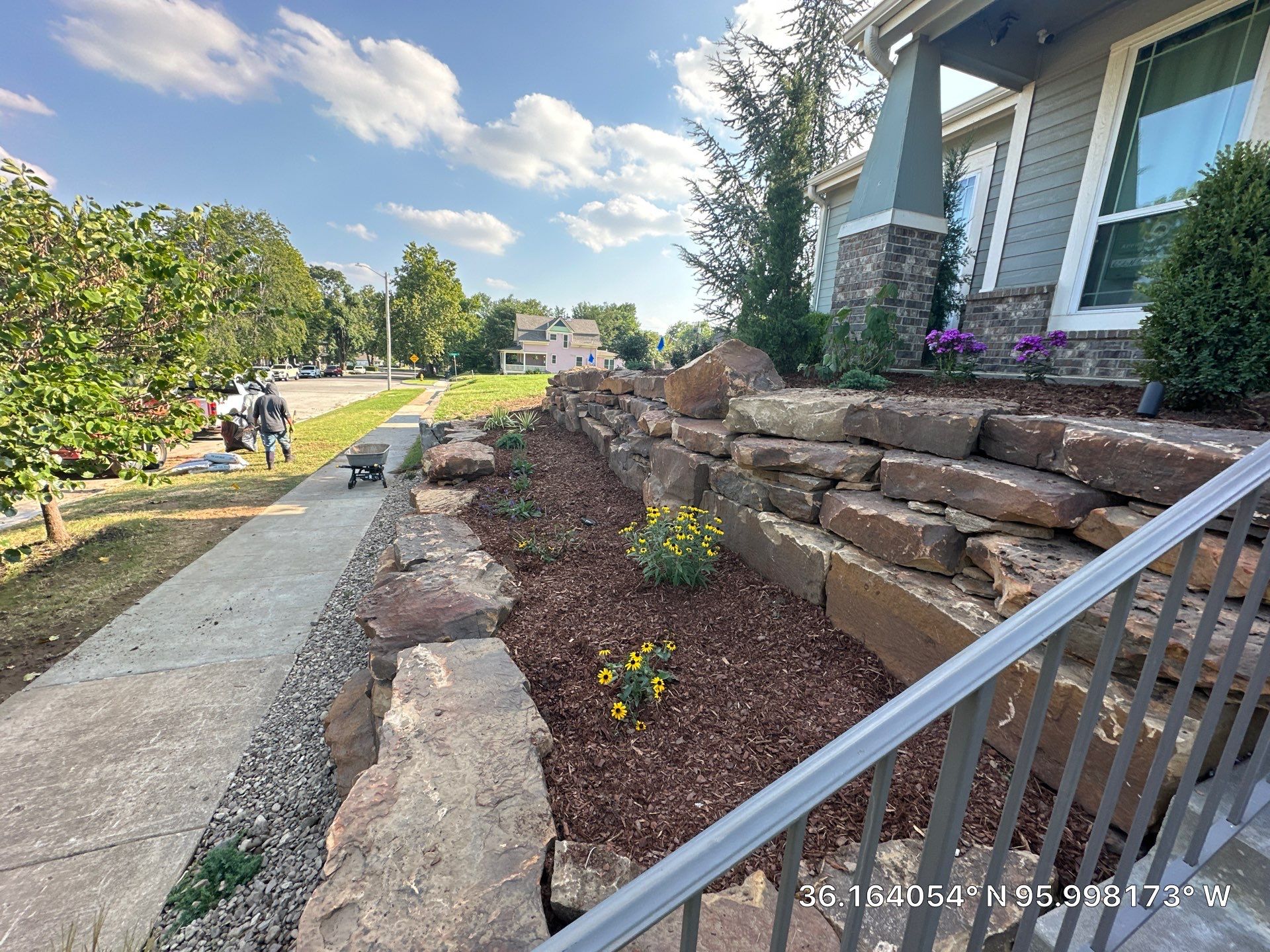 Project in Tulsa by Greenscapes Outdoor