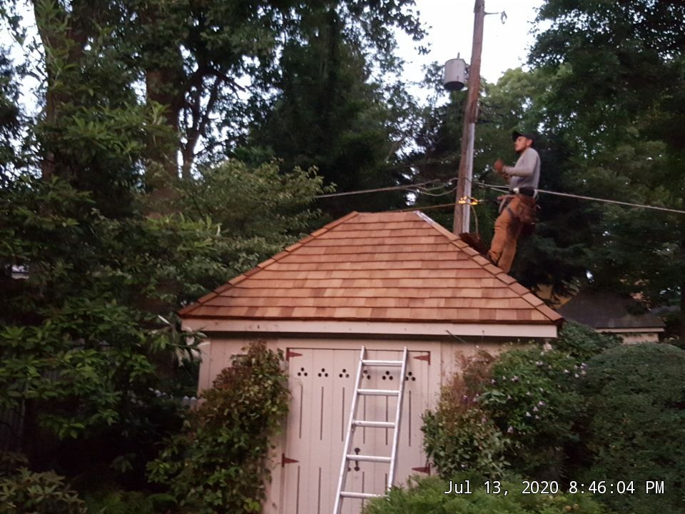 Cedar Roof in Ruxton using Cedar Roof by Roof Right Inc