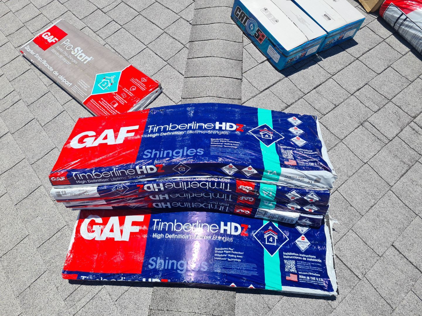 Residential Roofing Installation using GAF by BLUES BROTHERS CONSTRUCTION CORP