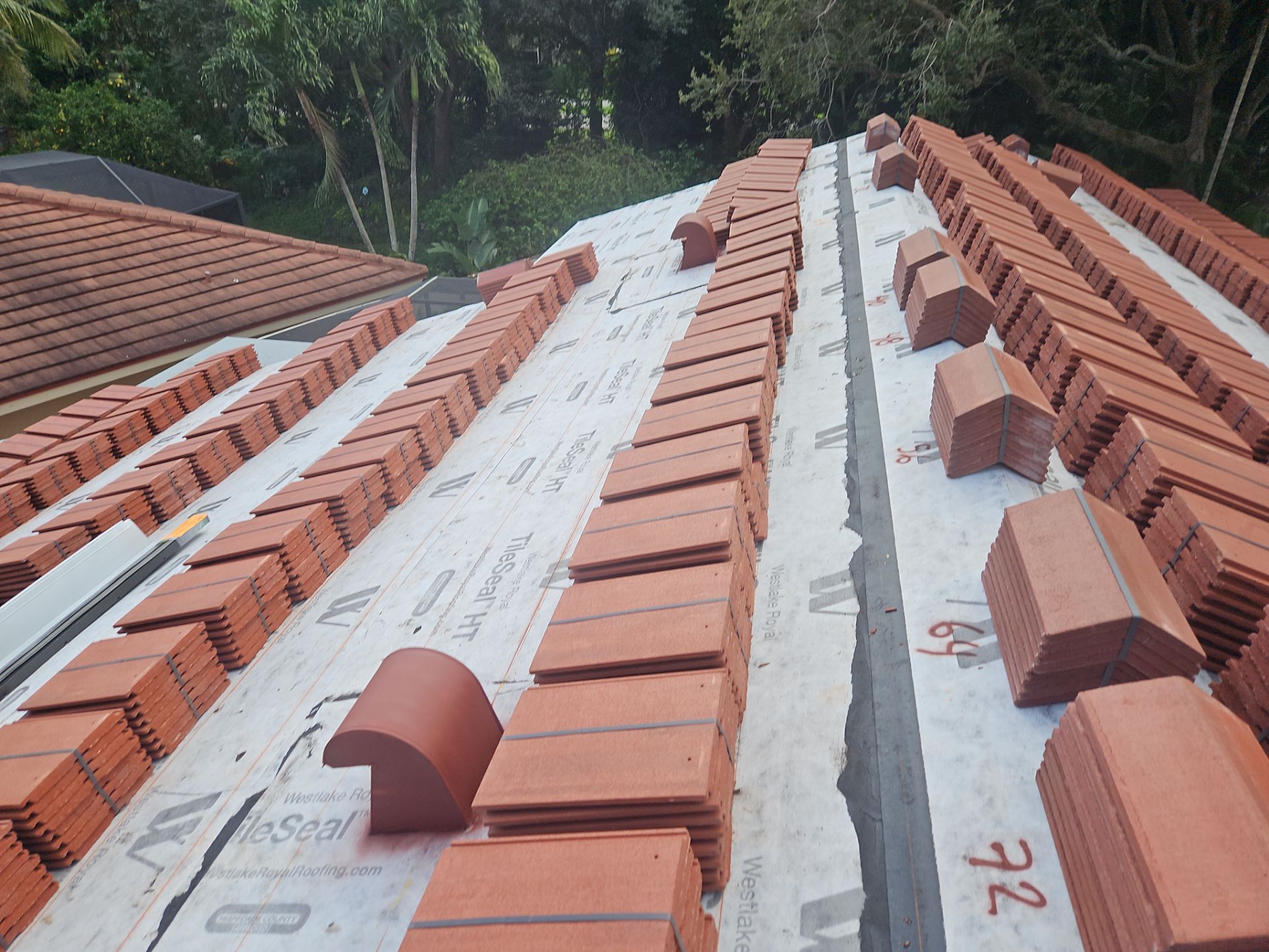 Residential Roofing Installation using Crown by BLUES BROTHERS CONSTRUCTION CORP