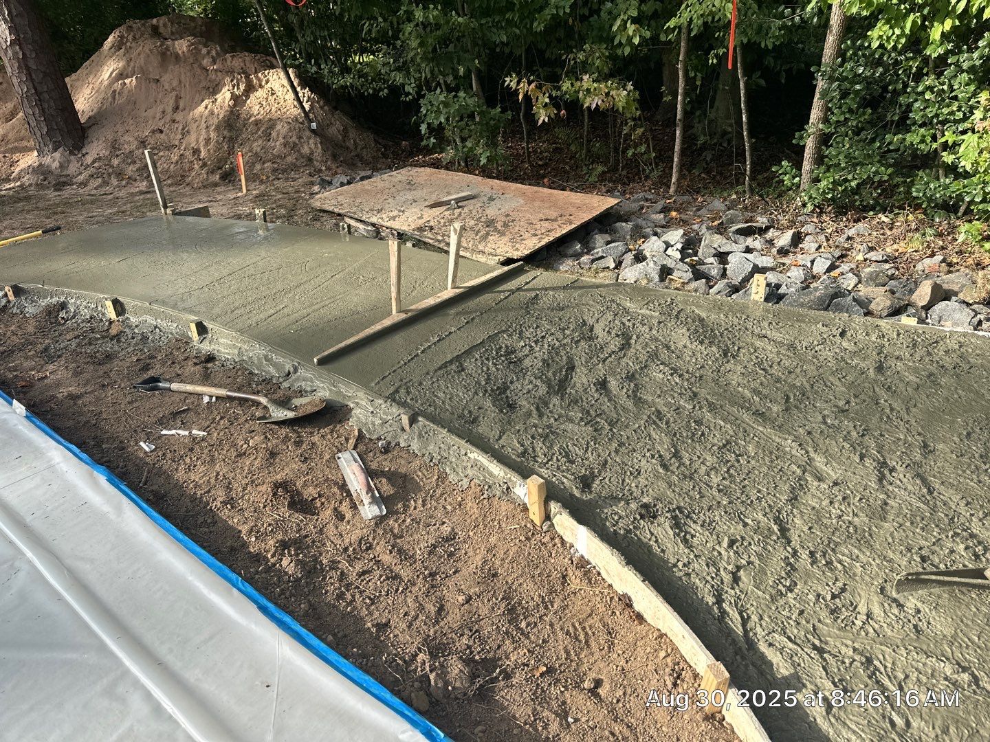 Pickle Ball Court in Mineral by City Light Construction LLC