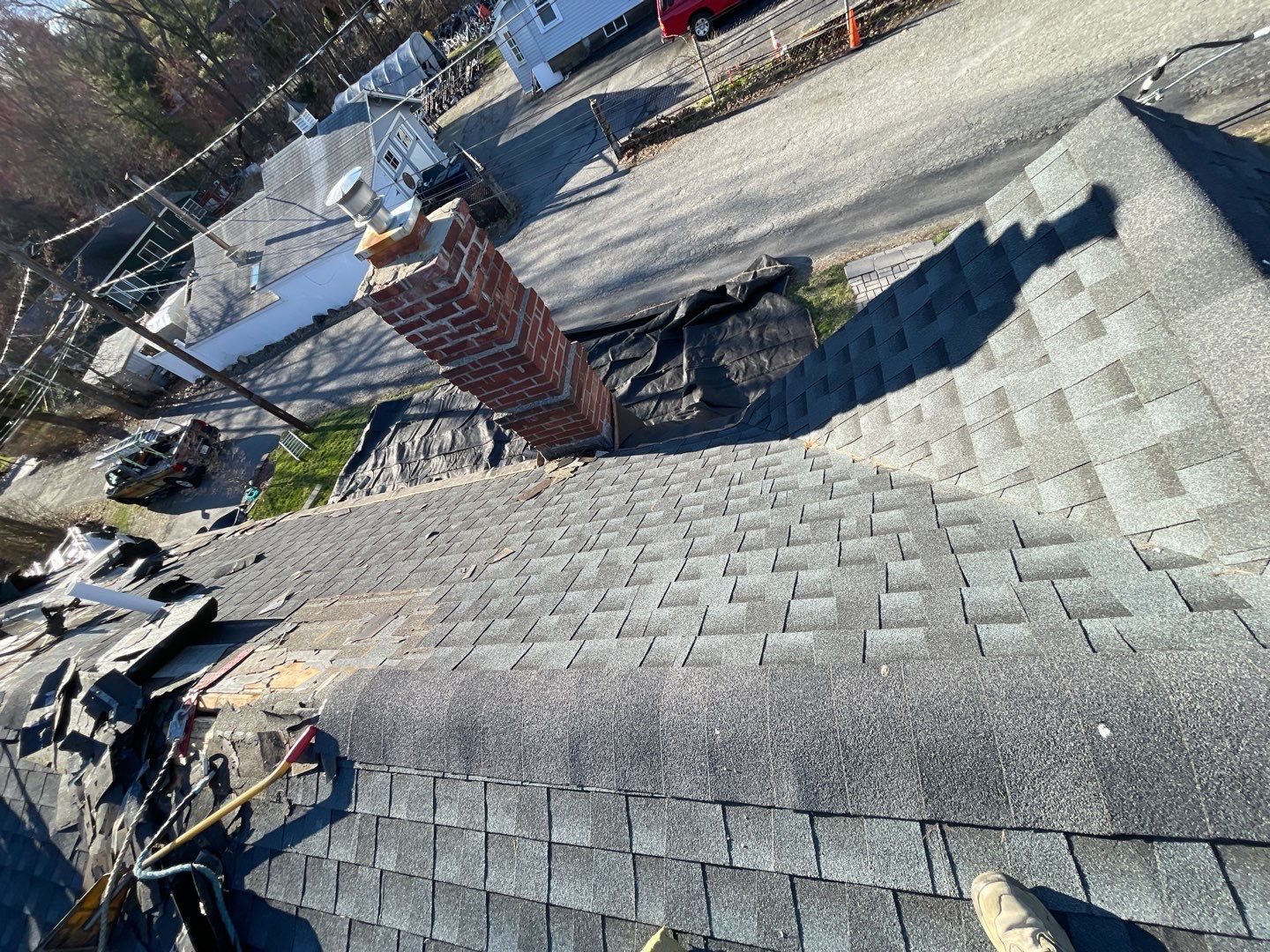 Residential Roofing Installation using GAF Timberline HDZ by Sensible Home Solutions