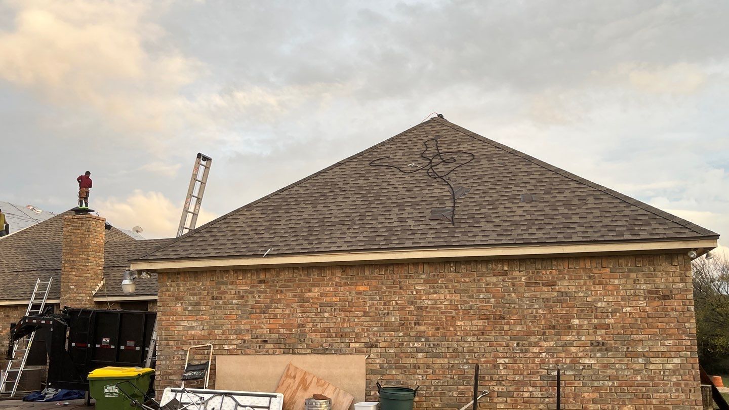 Rendon Forth Worth Texas Large Estate - Roofing Installation using GAF Timberline Armorsheild 2 Class 4 Impact Resistant Shingle System by First United Roofing & Construction
