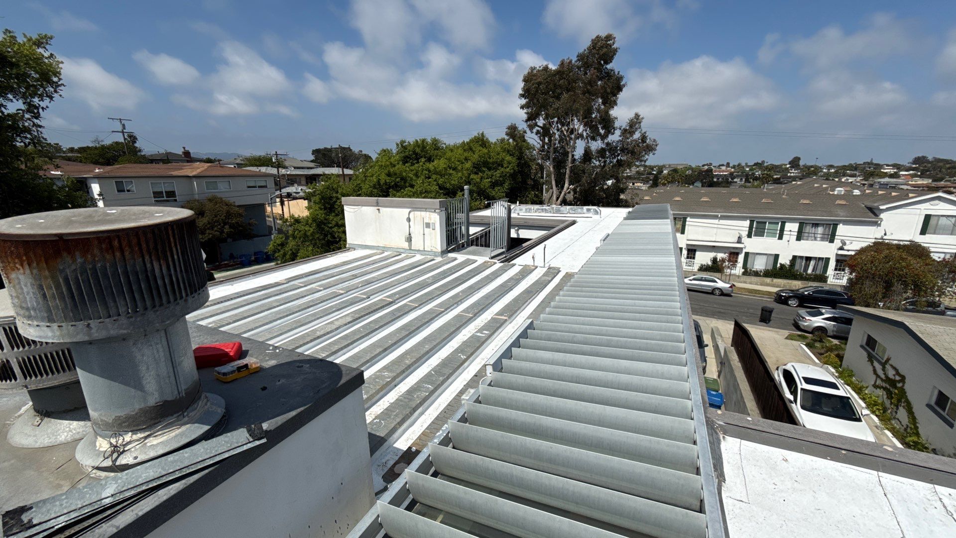 Residential Roofing Installation using Polyglass Torch Down Roofing System by Hull Brothers Roofing