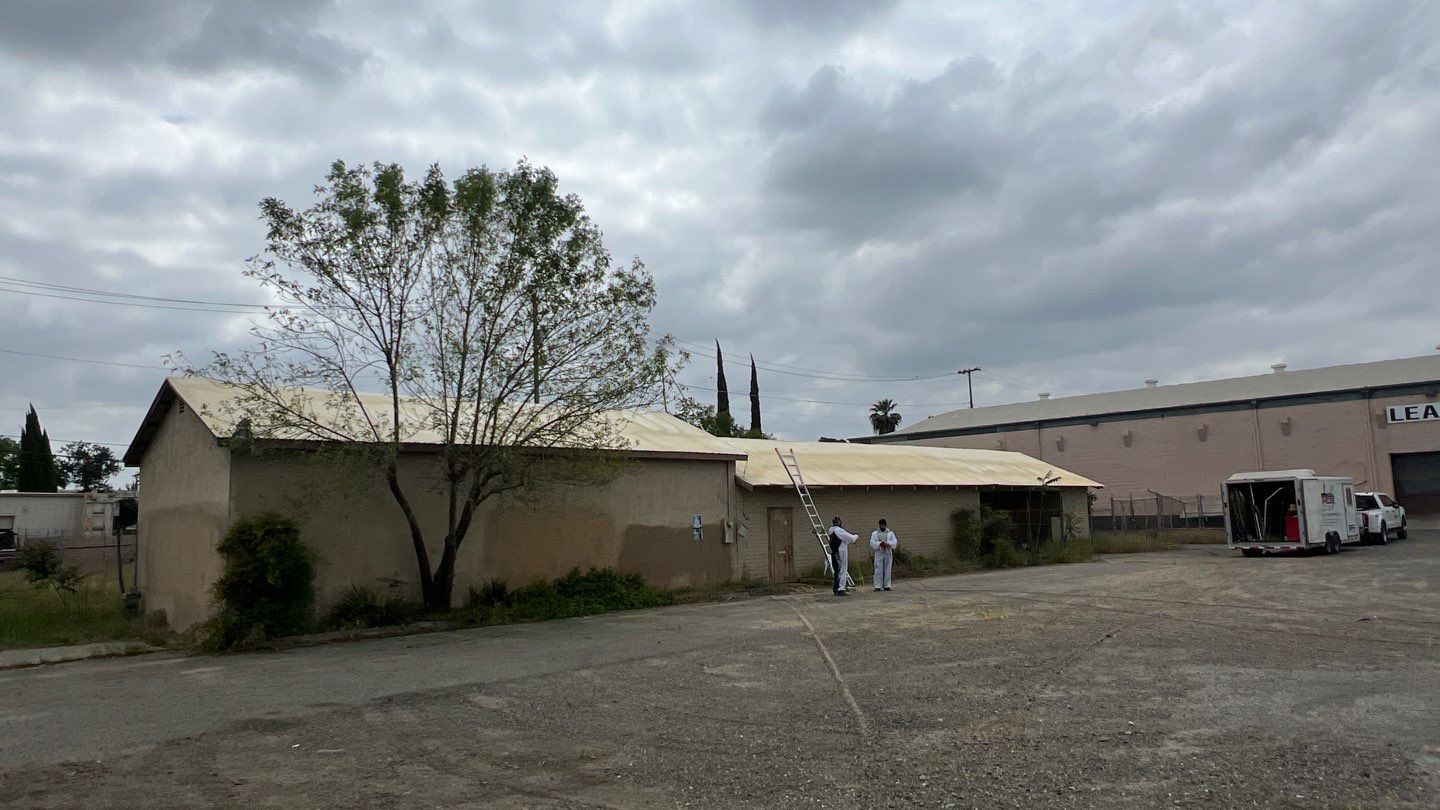 Spray foam and coatings using Conklin Benchmark/PUMA XL by Straight Edge Roofing Inc