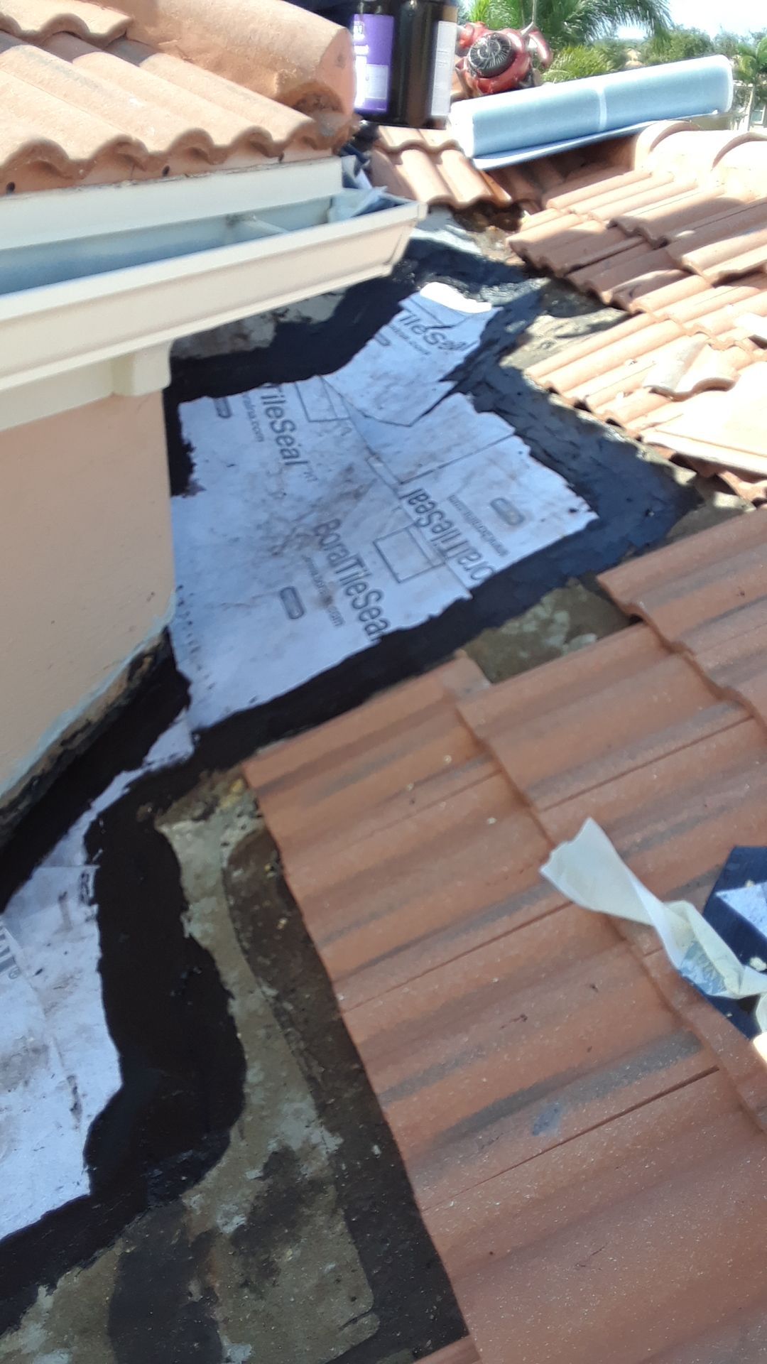 Tile Roof Leak Repair and Decking Replacement in Boynton Beach by Aastro Roofing