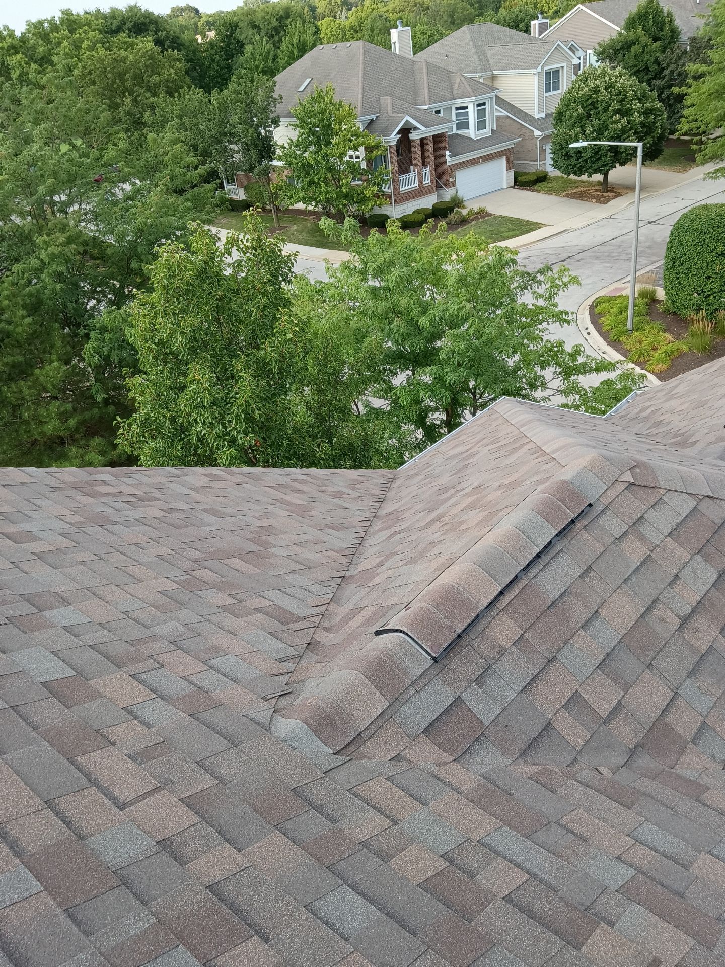 Architectural Asphalt Shingle Roof Replacement in Lisle by Pro Home Services Inc