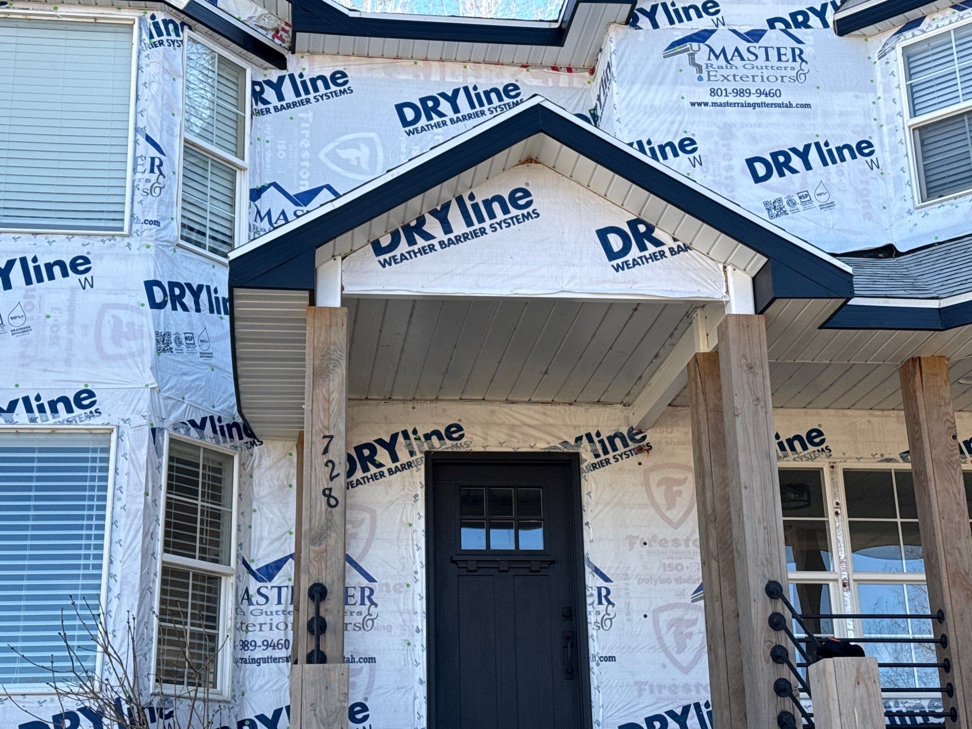 Project in Duchesne by Master Rain Gutters.