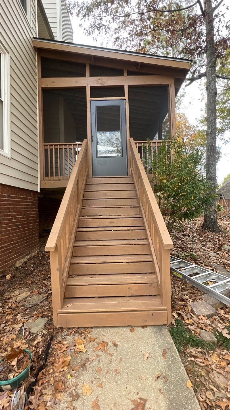 Sandy Cove - Screen Porch by Pillar and Pine