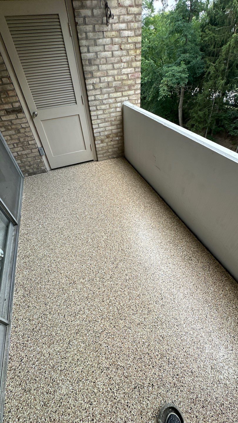 Balcony Project in Bethel Park by Floors in a Day, Inc