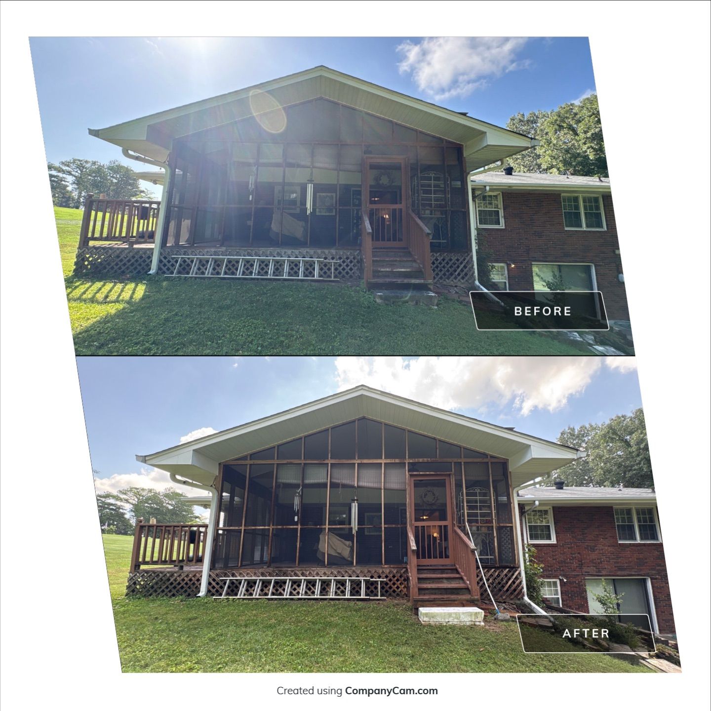 Project in Chattanooga by Curb Appeal 