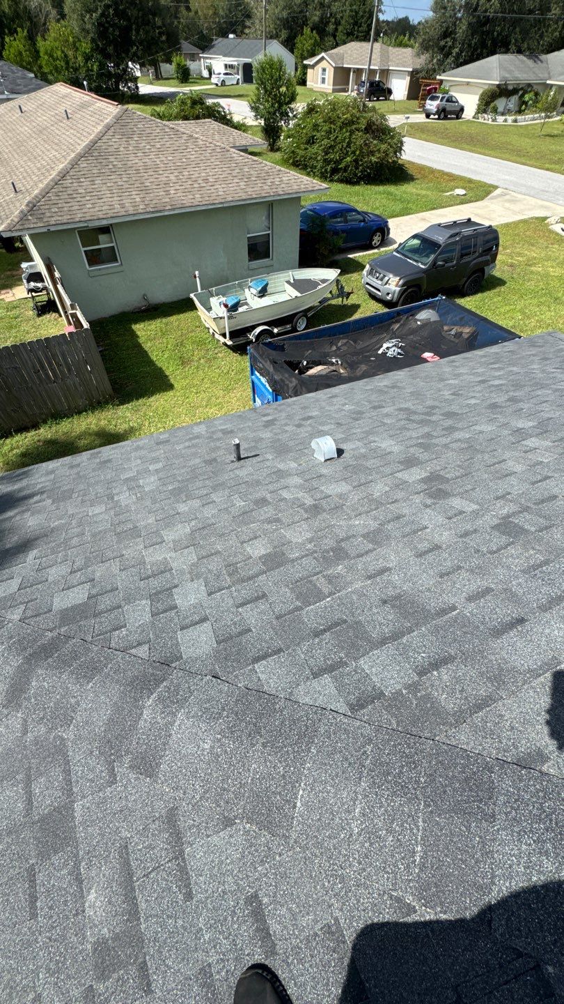 Shingle Reroof Replacement Ocala FL by Pinnacle Roofing Group