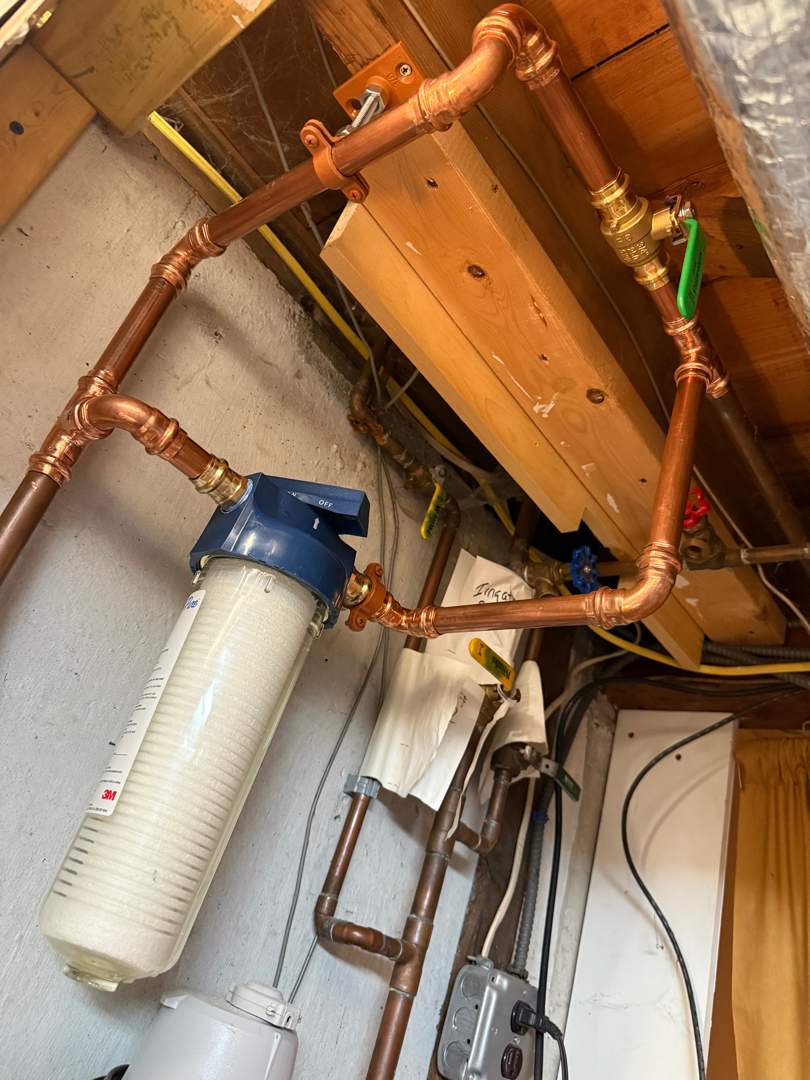 Water Main Filtration & Water Heater Install — Marblehead, MA by FAGONE MECHANICAL