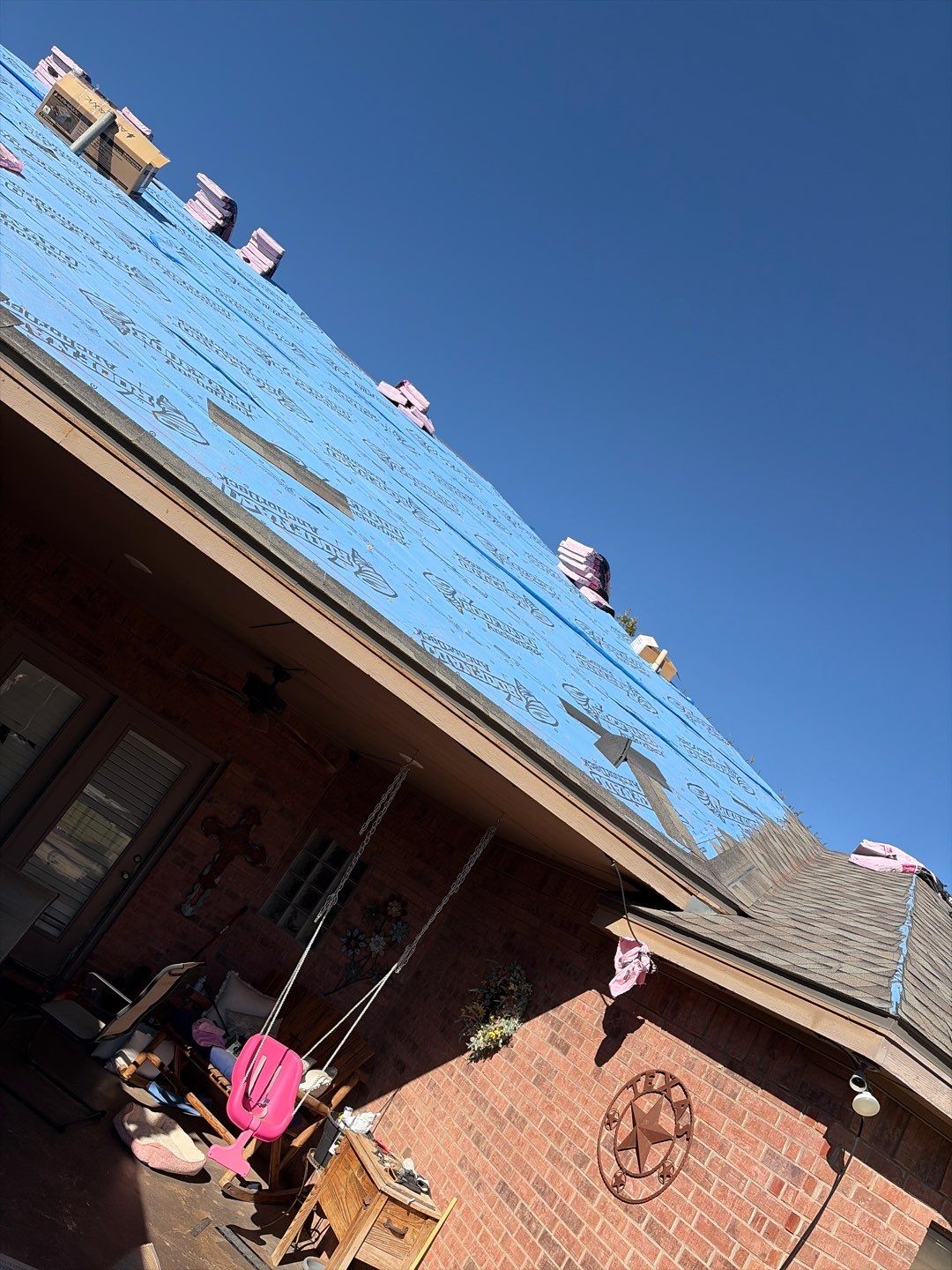 Lubbock house by Storm Guard of Lubbock