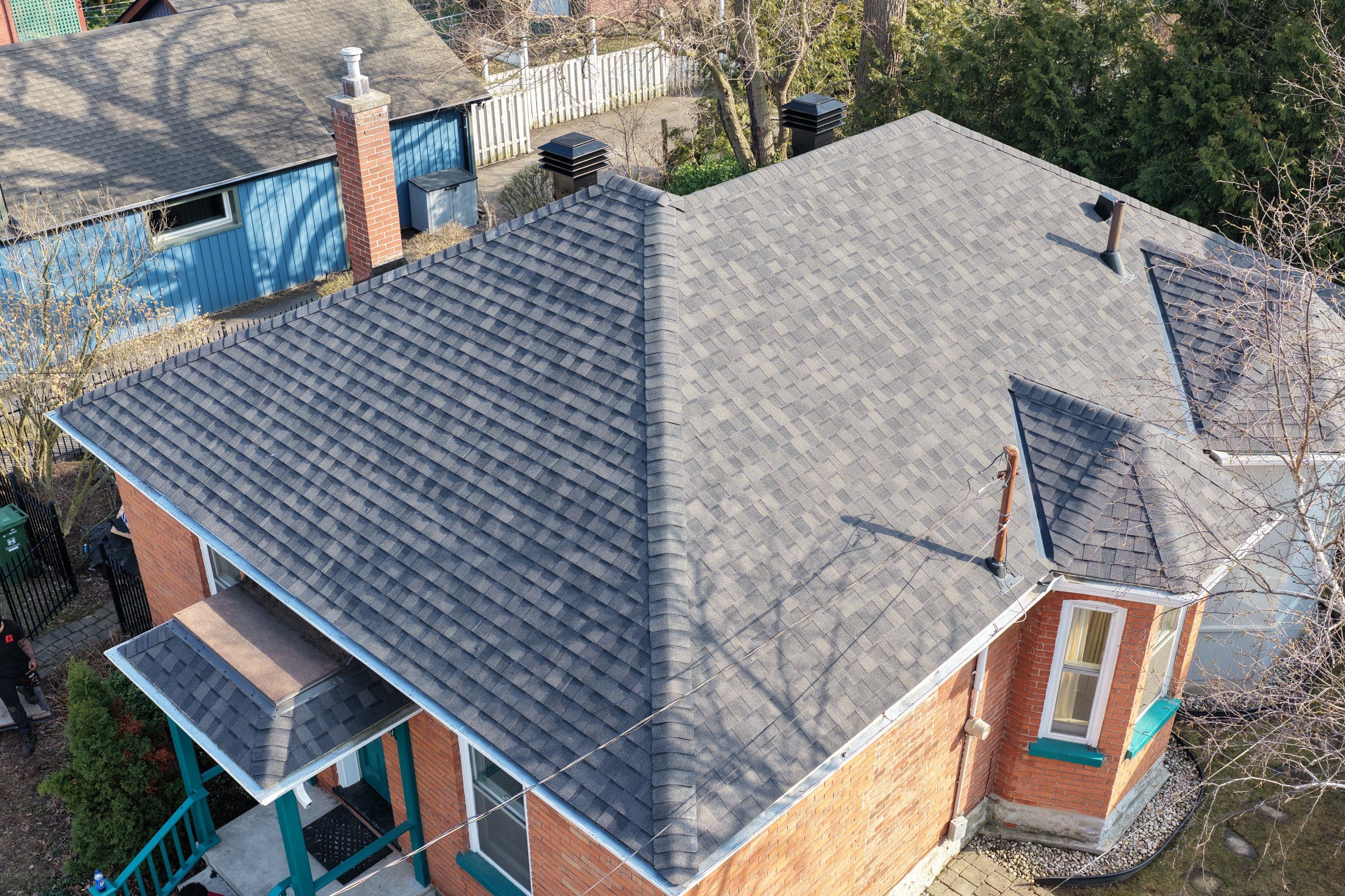 Project in Hamilton by The Roofing Crew