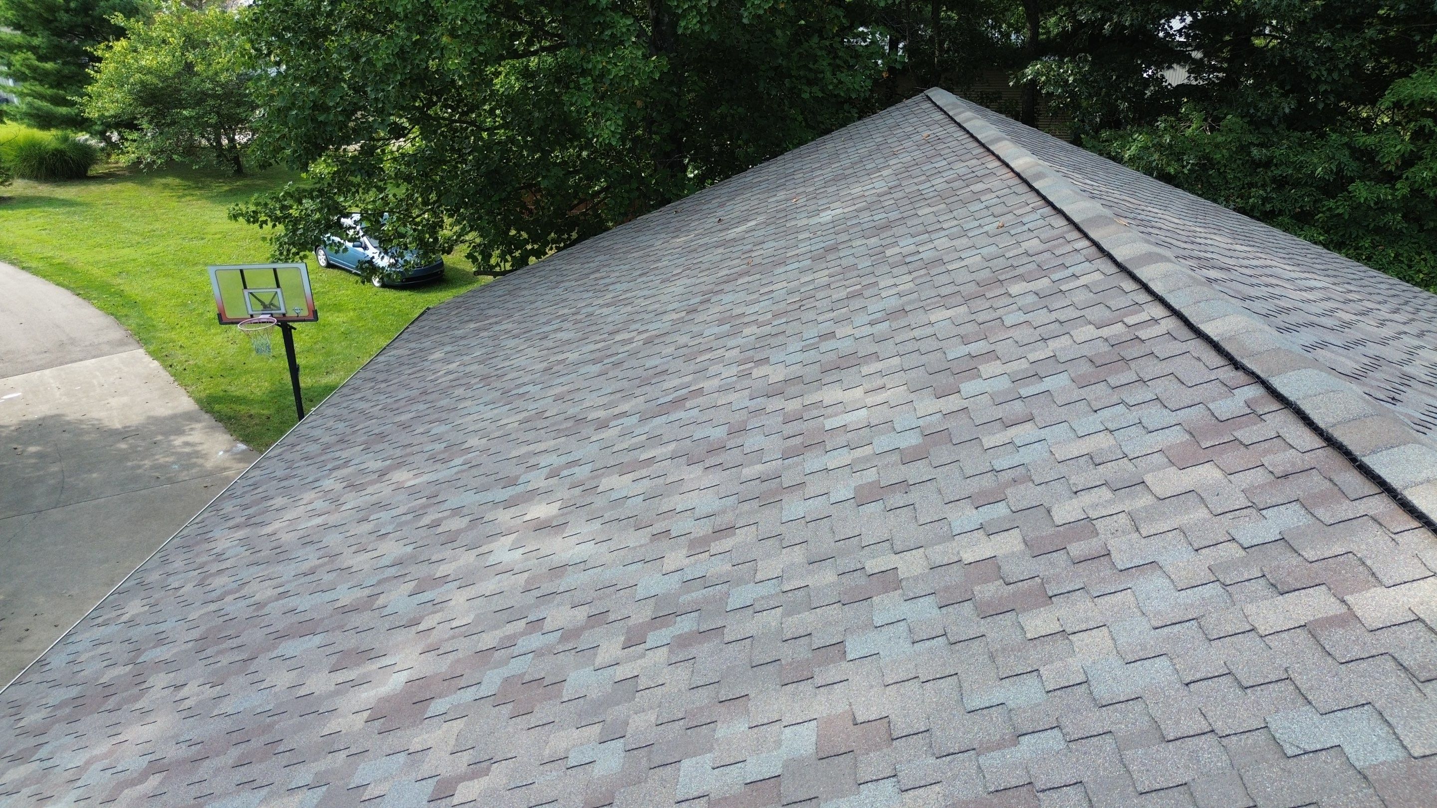 Project in Columbus by Moss Roofing