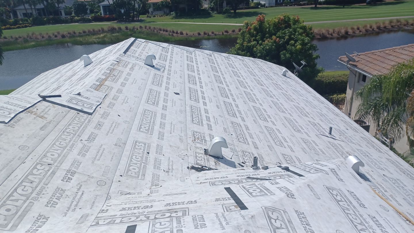 Residential Roofing Installation using Eagle Roofing Tile by BLUES BROTHERS ROOFING