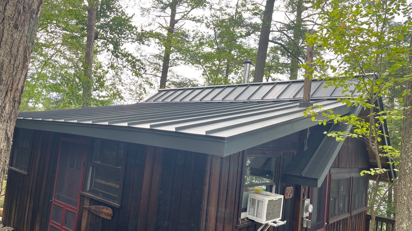 Standing Seam Metal Roof using Aluminum 032GA by CMNG LLC
