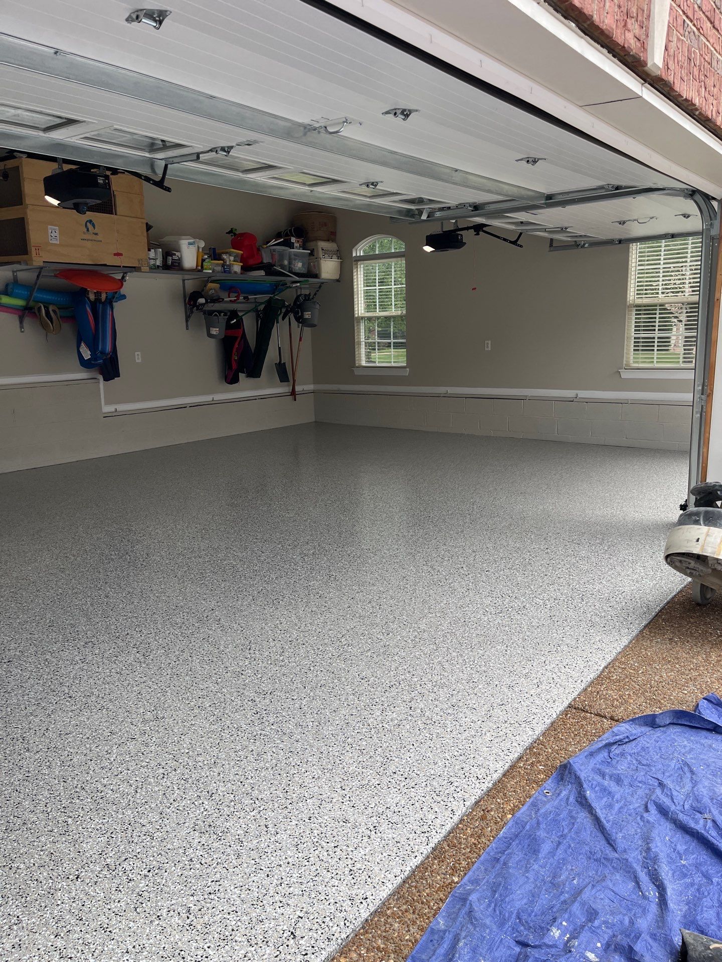 Garage Floor Coating using Cabin Fever by My Garage Floor Guys