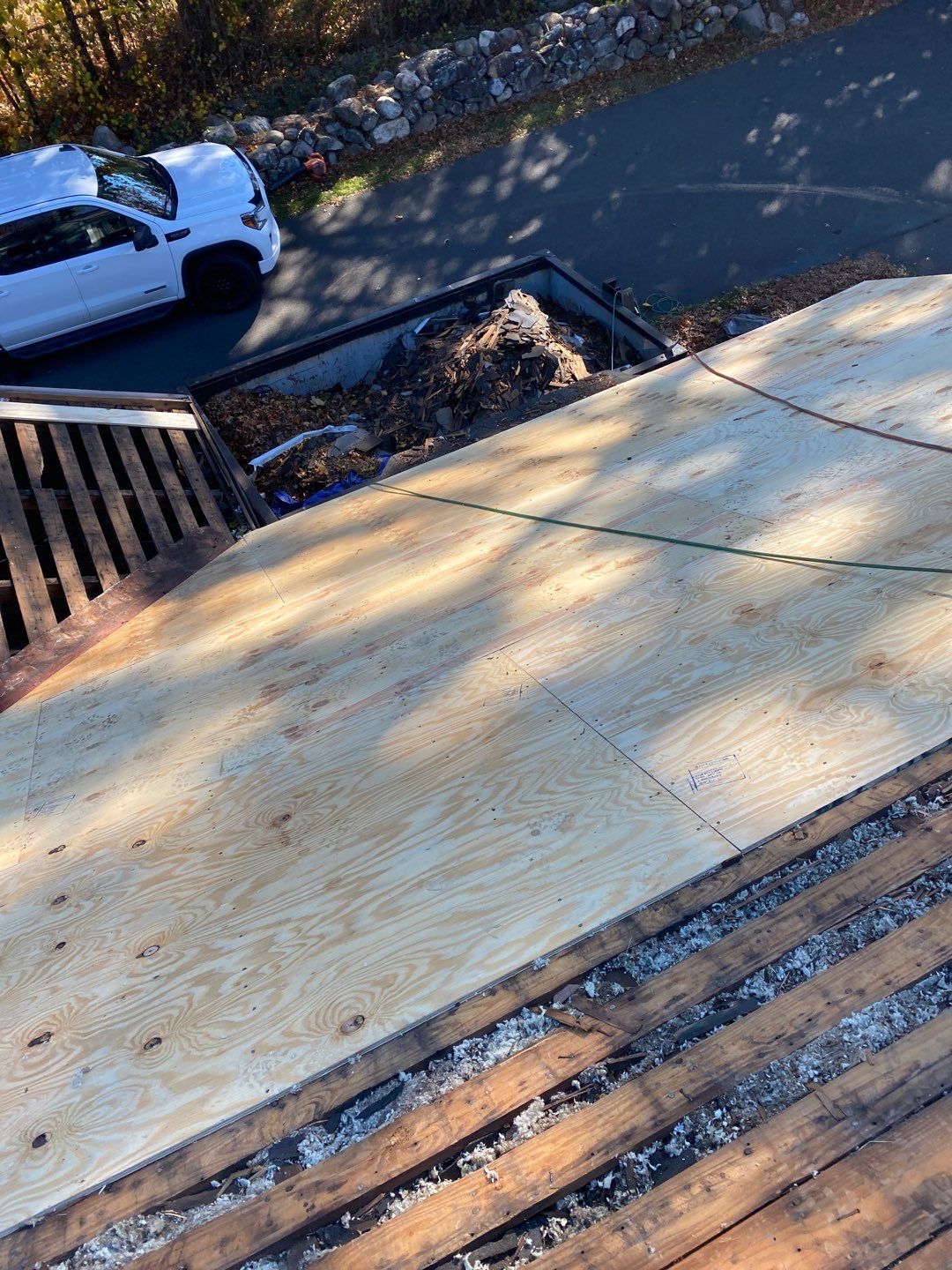 Residential Roofing Installation using Owens Corning TruDefinition by A Plus Exterior