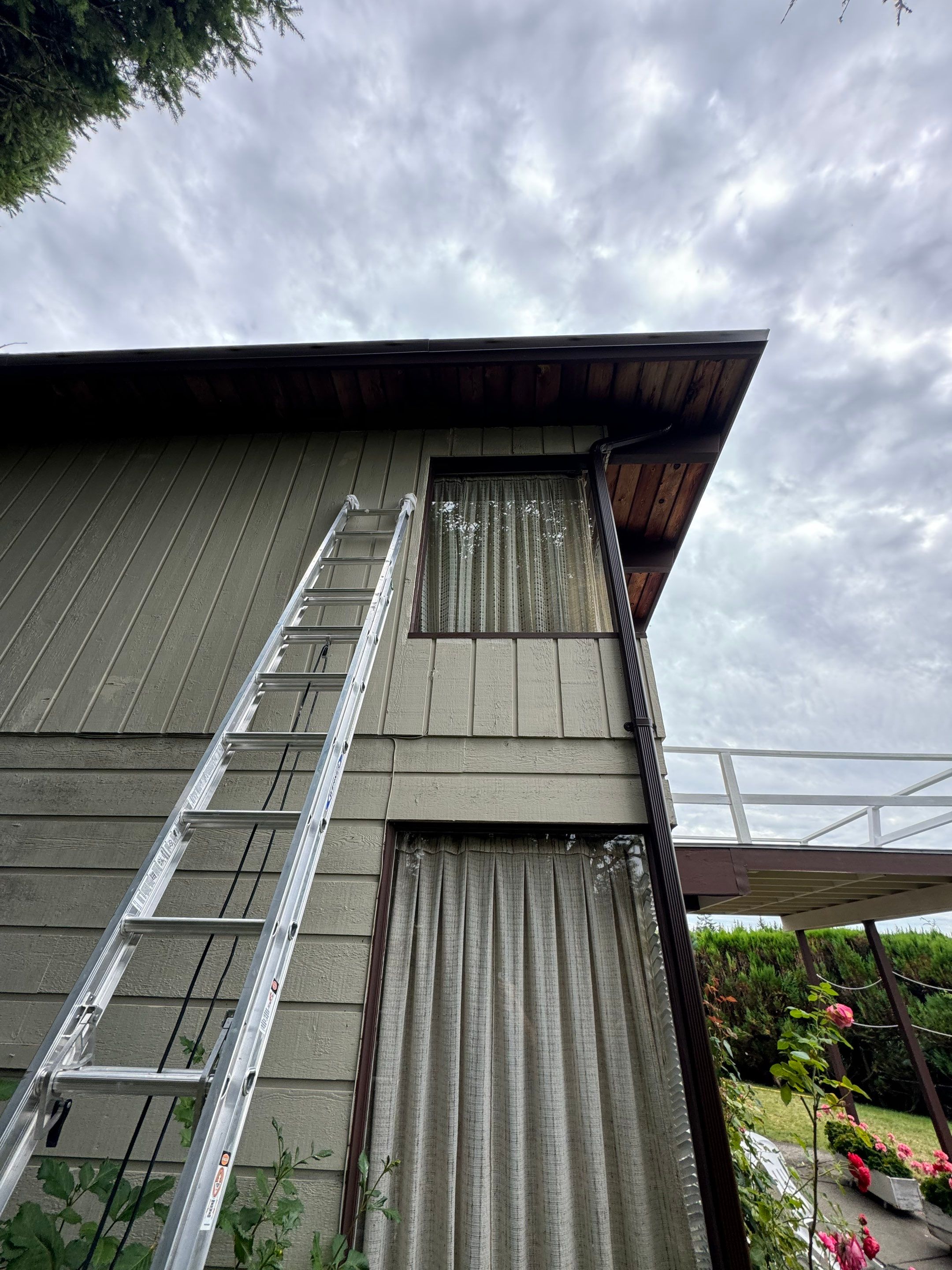Exterior Window Trim Painting In North Vancouver  by YVR Construction Group