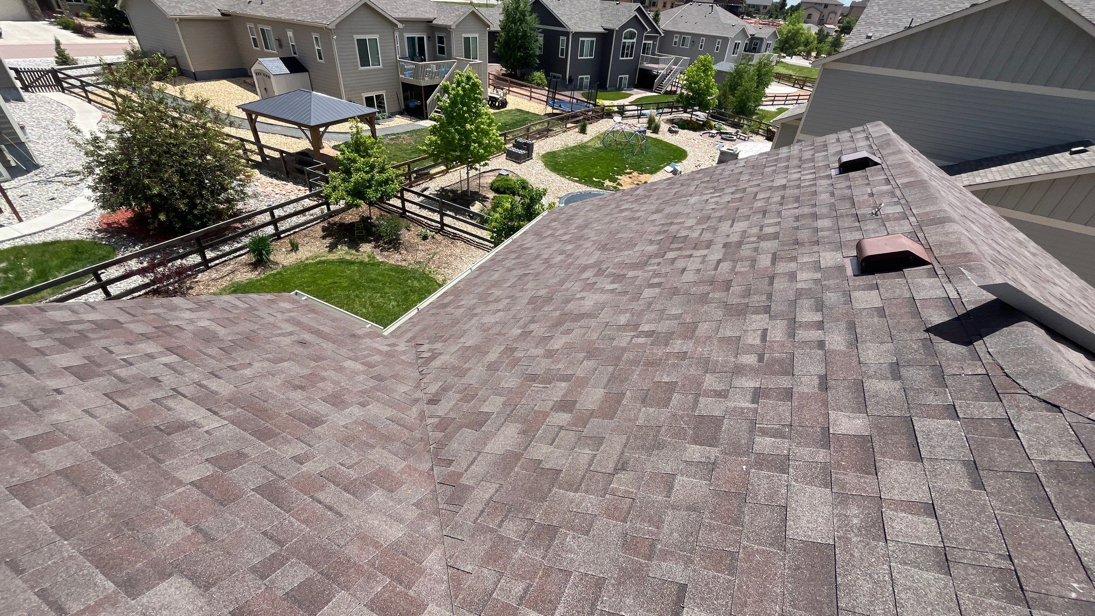 Night Blue Circle, Monument CO- Roof Replacement by Petrali Roofing