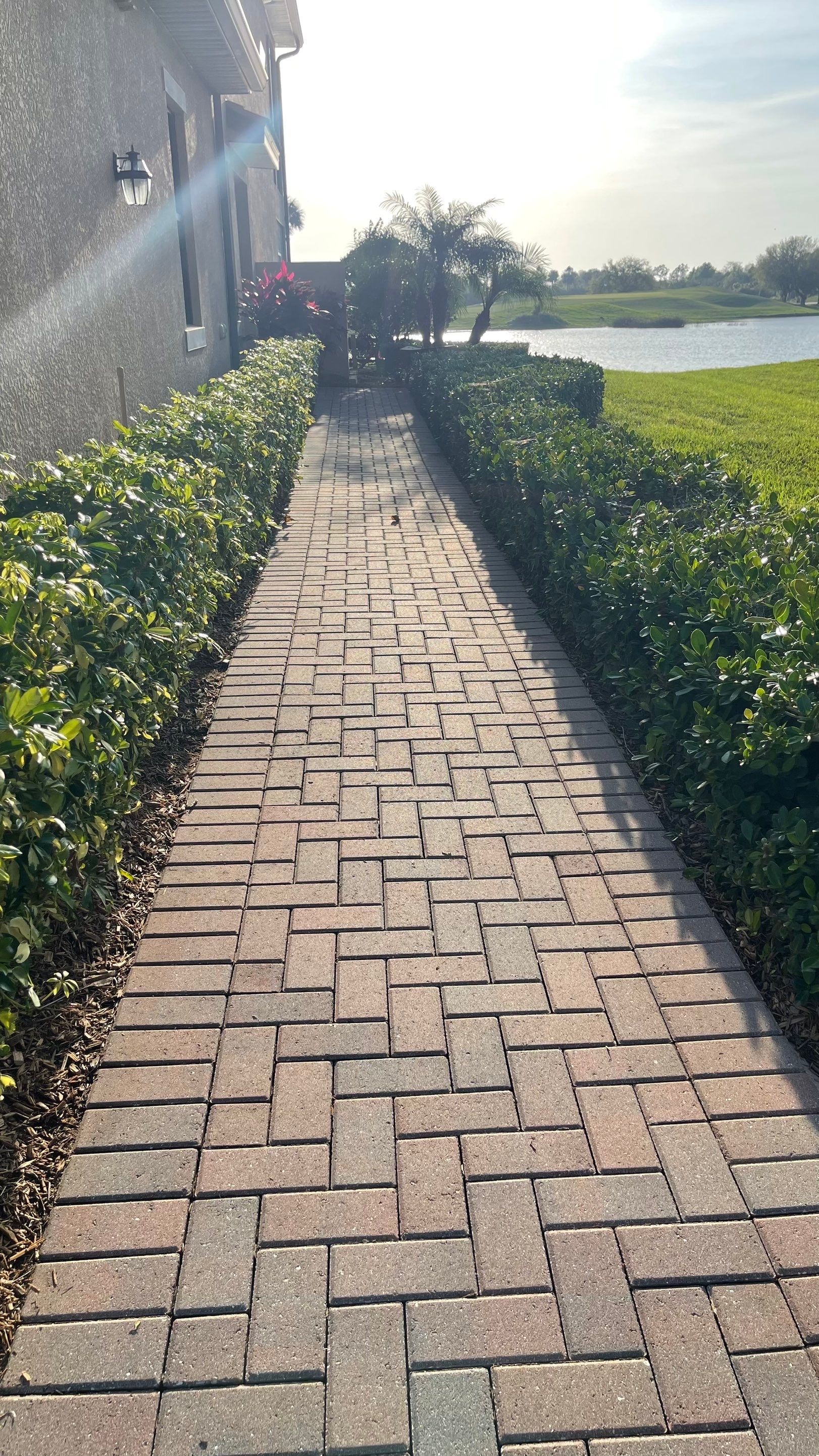 HOA Paver Driveway & Sidewalk Cleaning in Sarasota National, Venice, FL | Sunshine AquaWash by Sunshine AquaWash