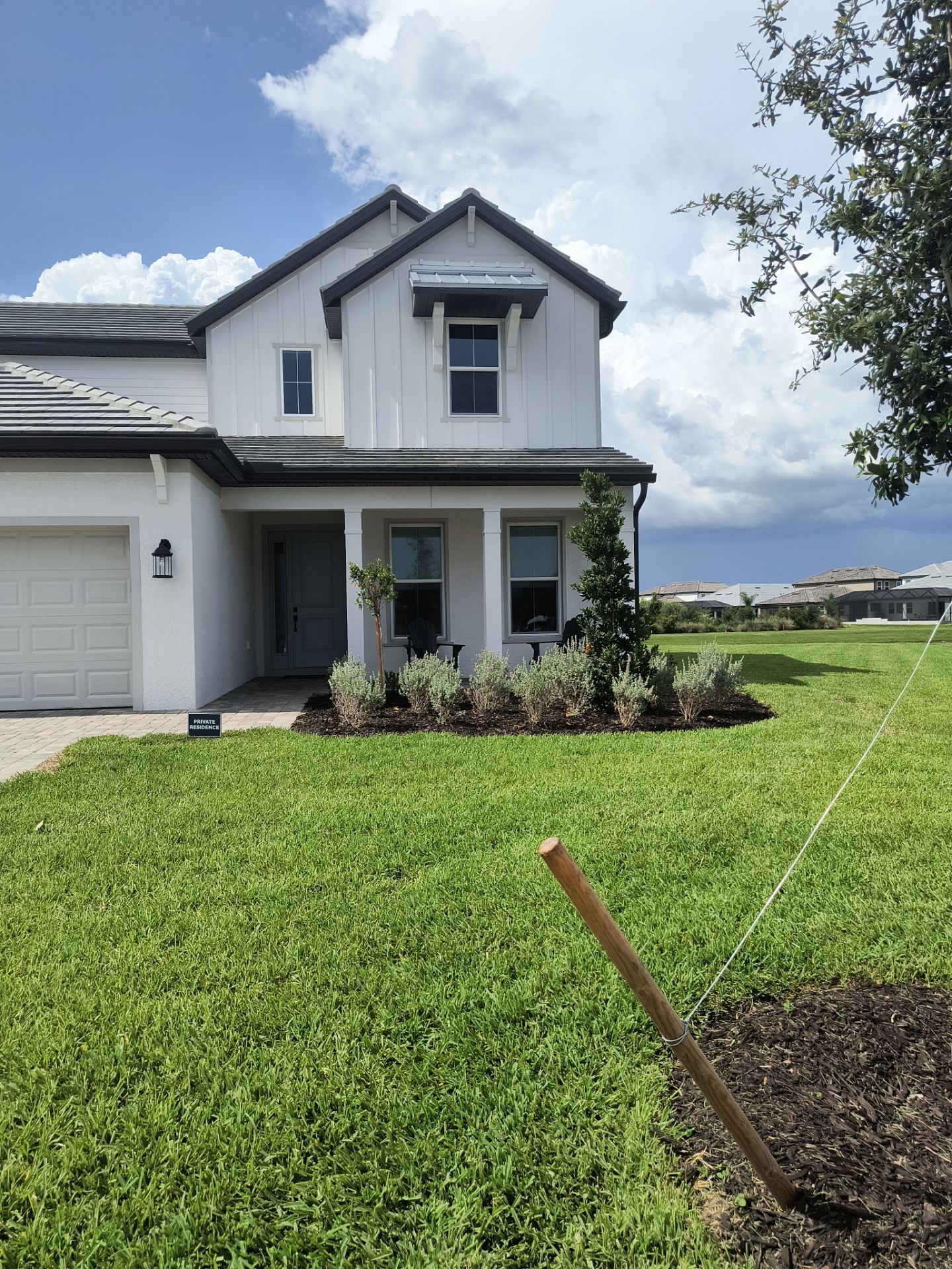 Dark Bronze Gutter Installation in Bradenton FL by Gutter Professors