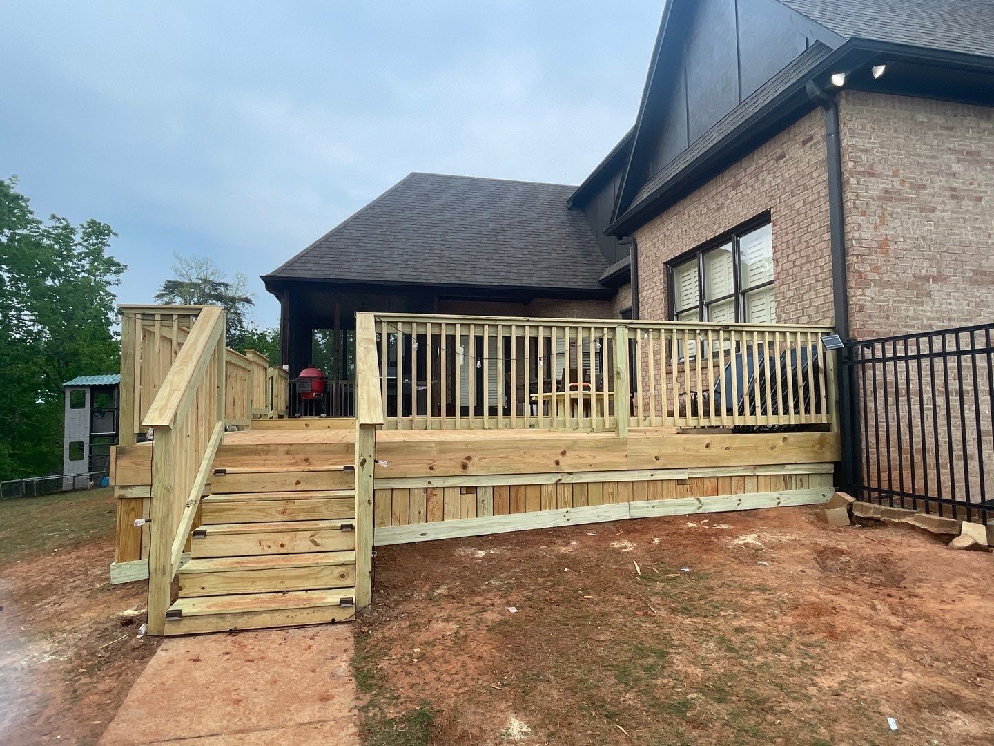 Scout Ridge - Deck Installation  by Pillar and Pine