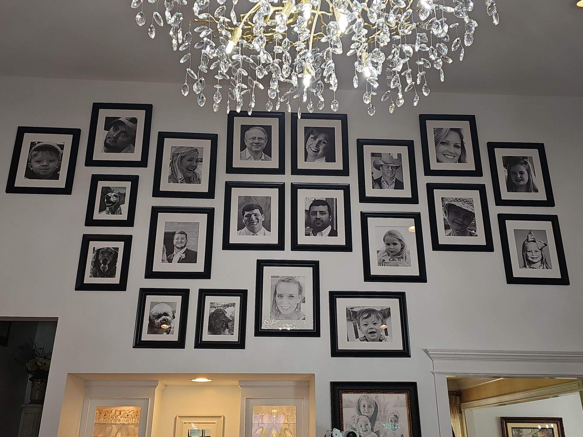 Art, Mirror & Gallery Wall Installation Projects by Hangman Mounting & Installation