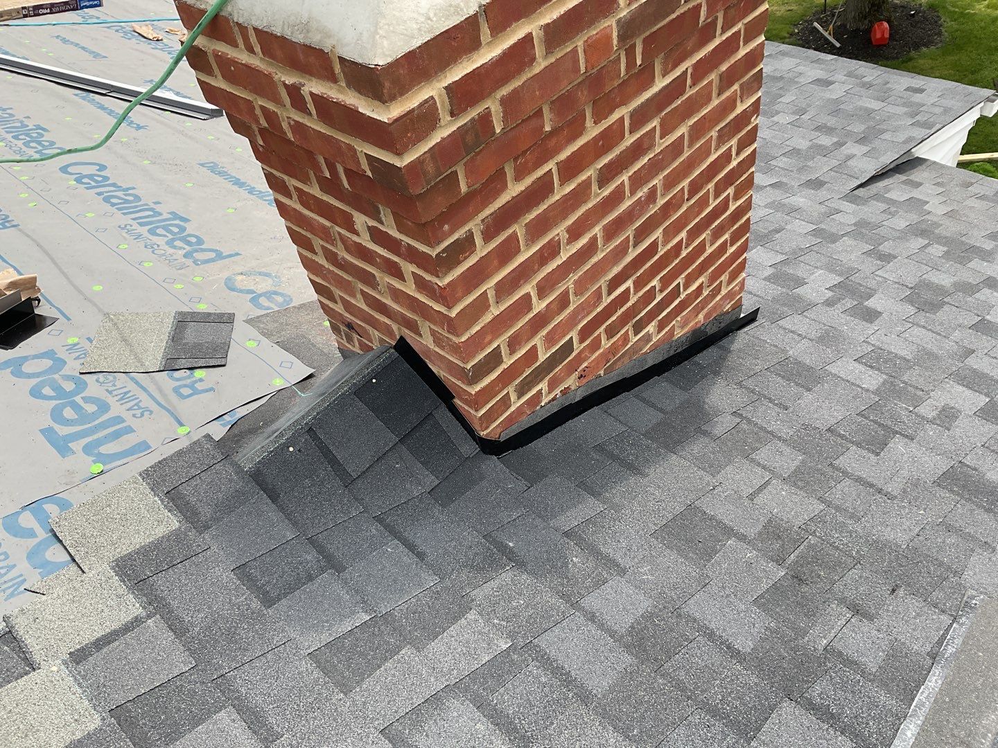 Residential Roofing Installation using CertainTeed Shingles by Alpha Design Services