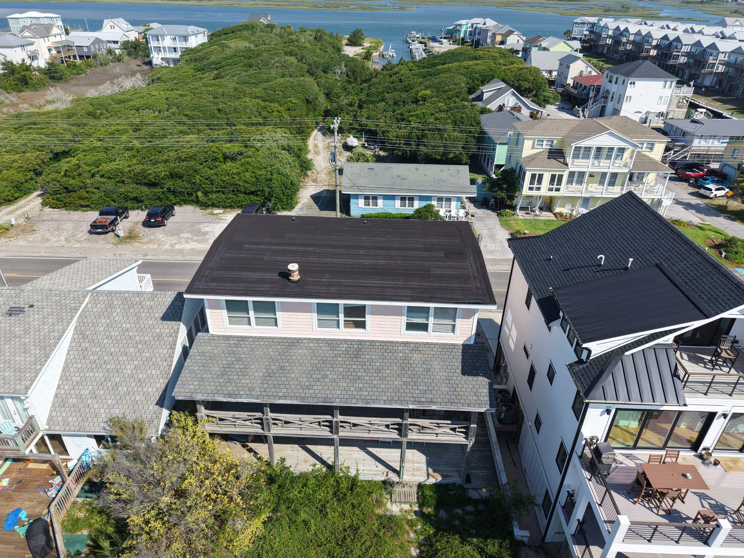 Coastal Residential Membrane Roof Replacement in Holly Ridge, NC by RGR Construction and Roofing, LLC