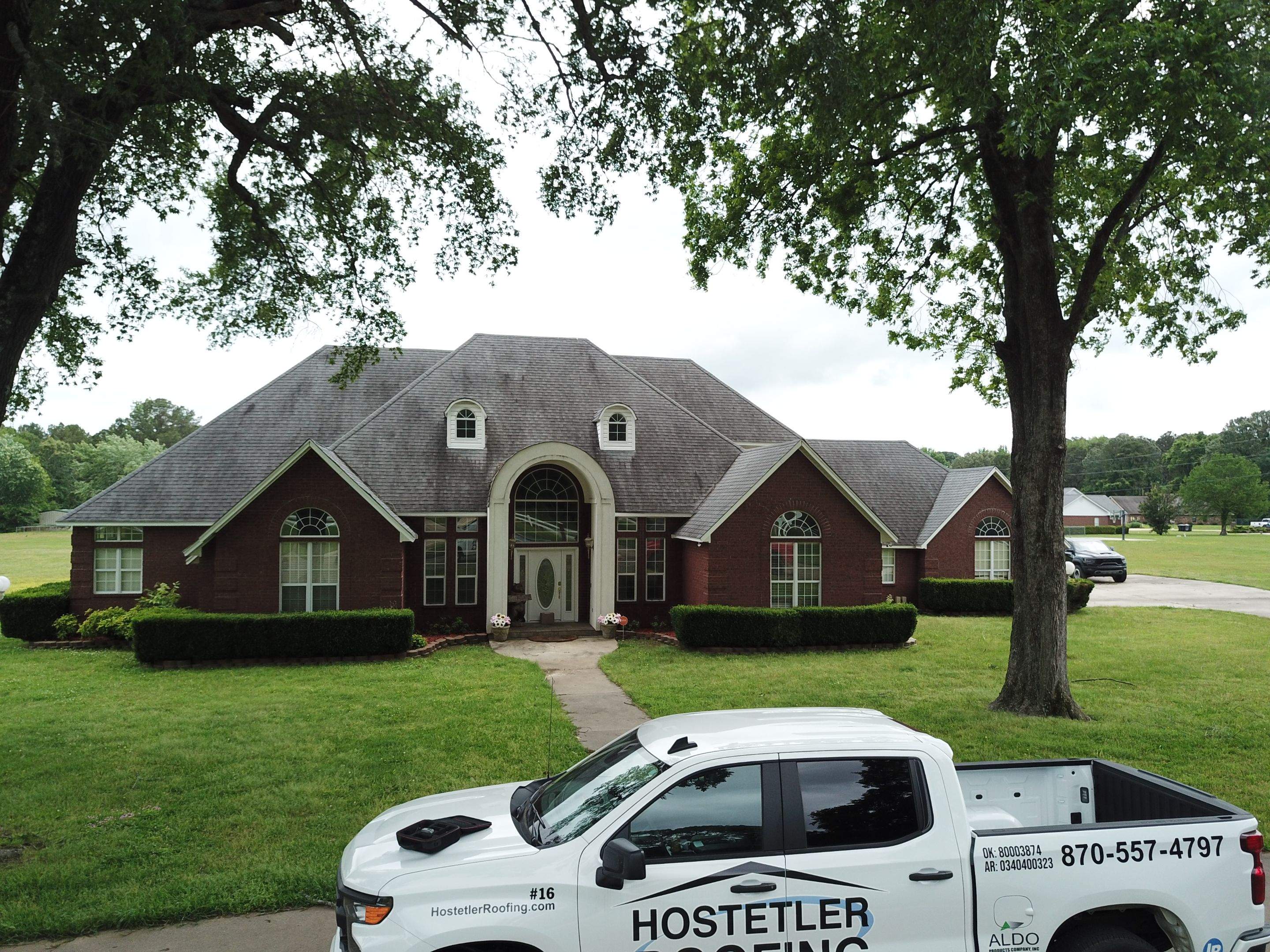 Storm Restoration Reroof: 40 Year Impact Rated Architectural Shingles by Hostetler Roofing