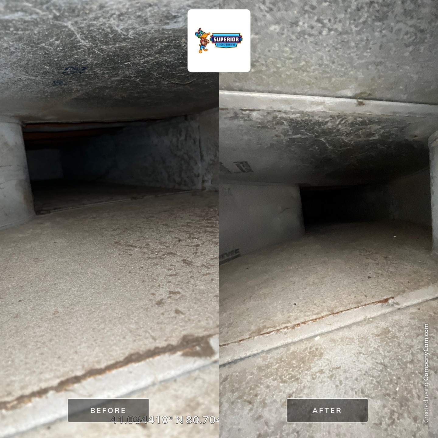 Air Duct Cleaning With a Vacuum Truck in Youngstown, OH by Superior Air Duct Cleaning