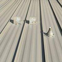 24ga 1.5" Snap-Lock Sierra Tan by Total Roofing System The Metal Roof Experts