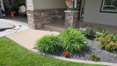 Patio Transformation using Pecan