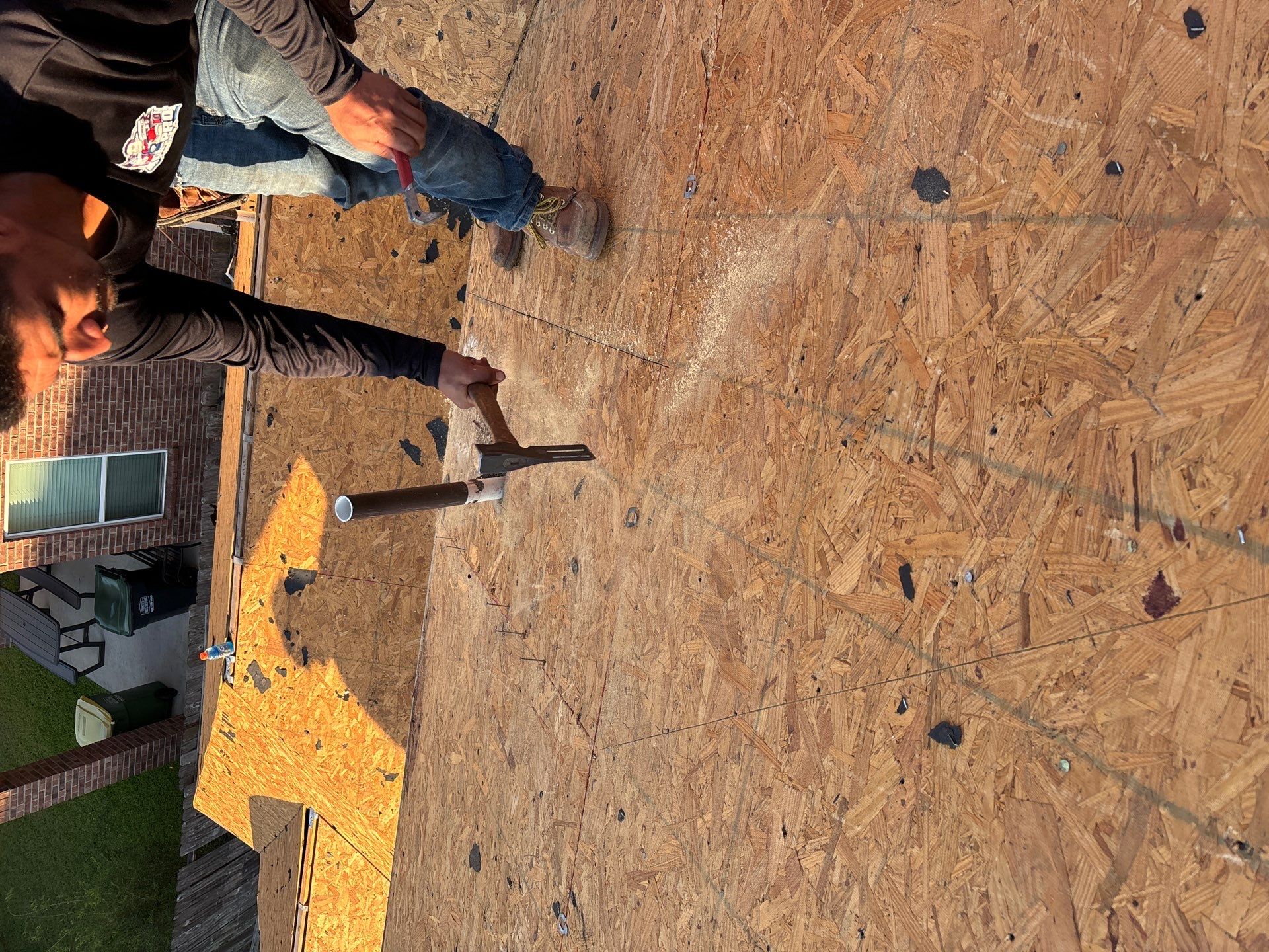 Residential Roofing Installation using Owen's Corning Duration (Lifetime) Shingles by Roof Repair Company