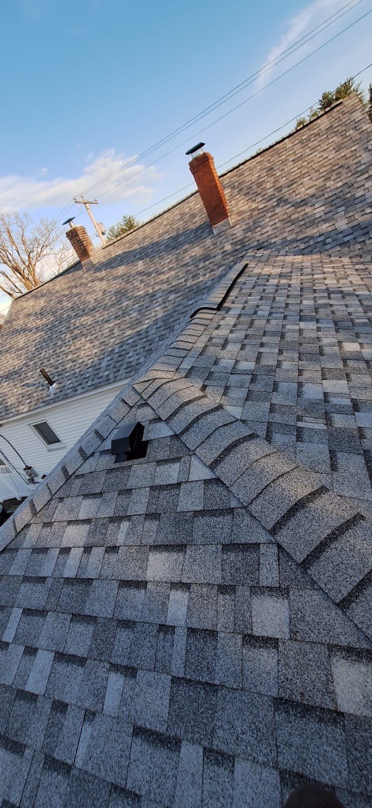 Owens Corning Pro Package Installation in Goffstown, NH by Tall pine roofing