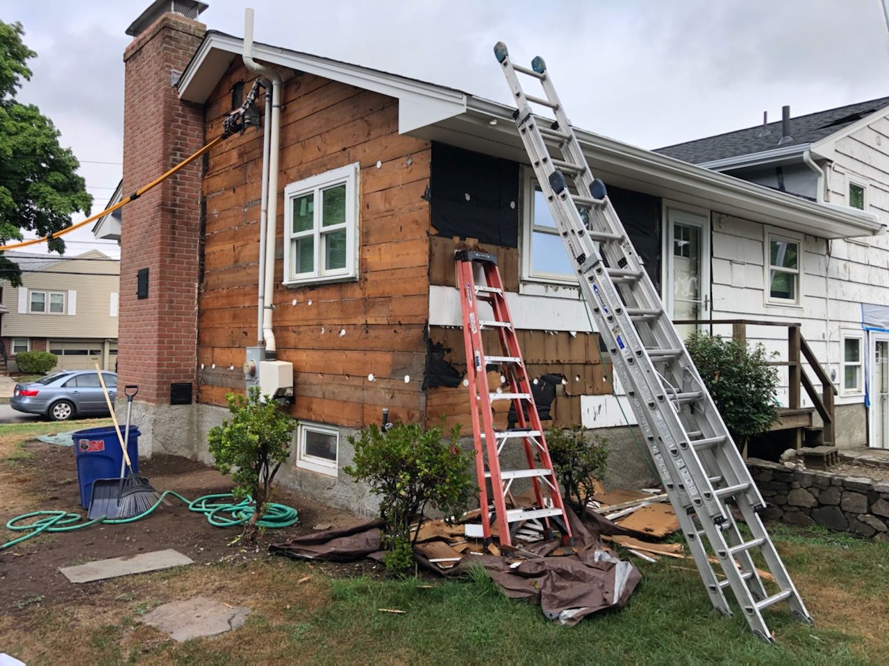 Everlast siding in Needham, MA by UBrothers Construction