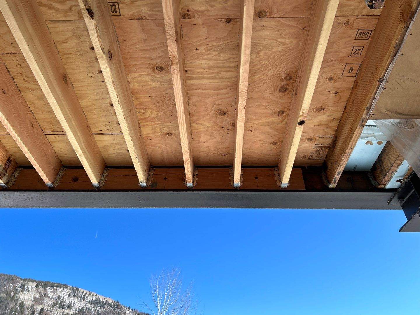 Deck repair & complex lighting install in Aspen by Roaring Fork Property Group 